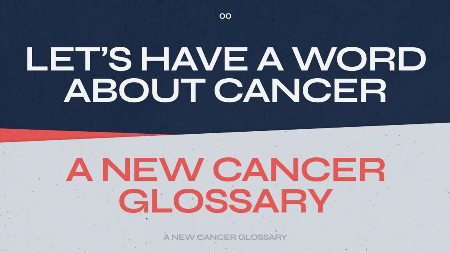 Broadening the definition of cancer - City Cancer Challenge