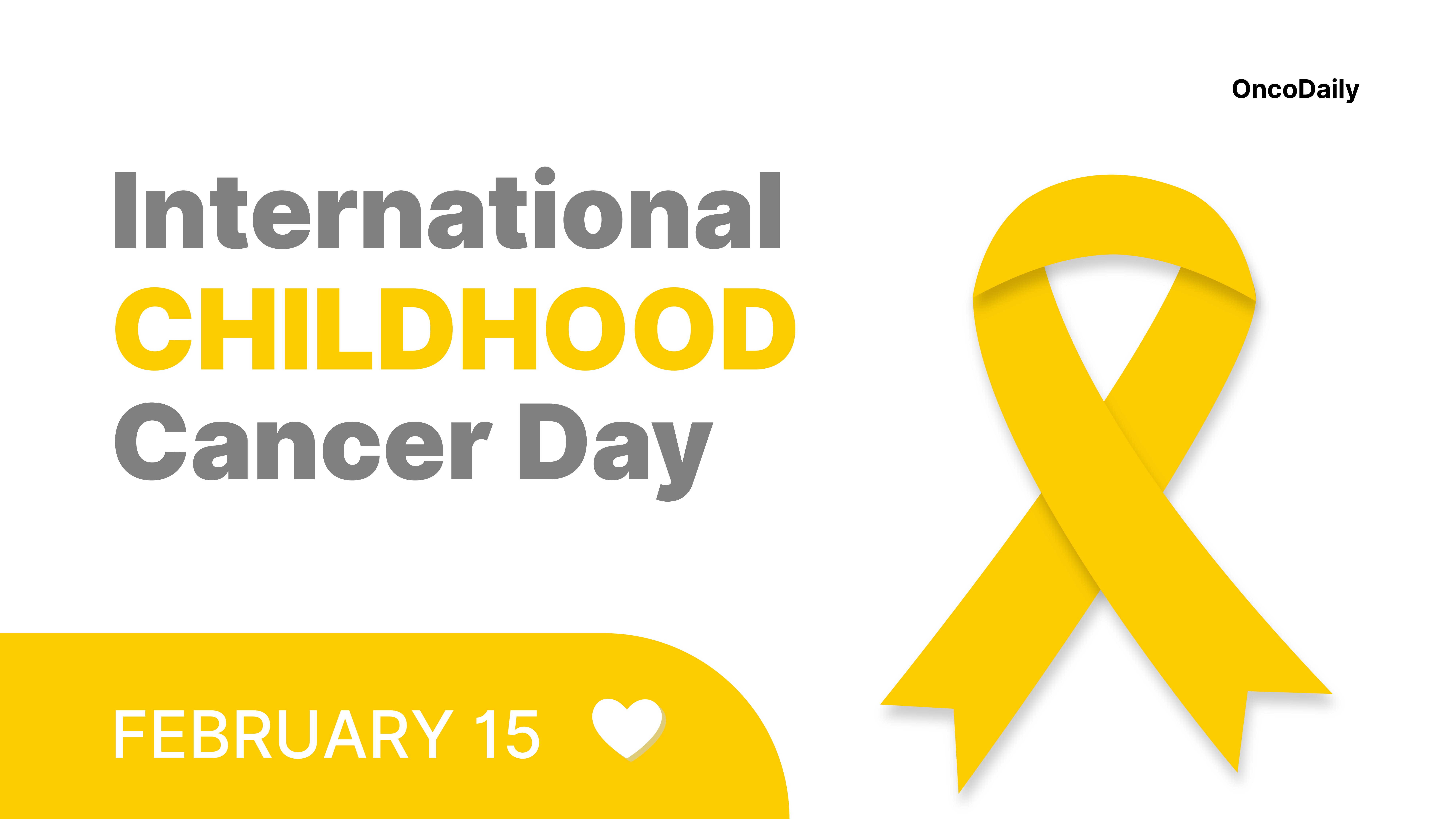 International Childhood Cancer Day