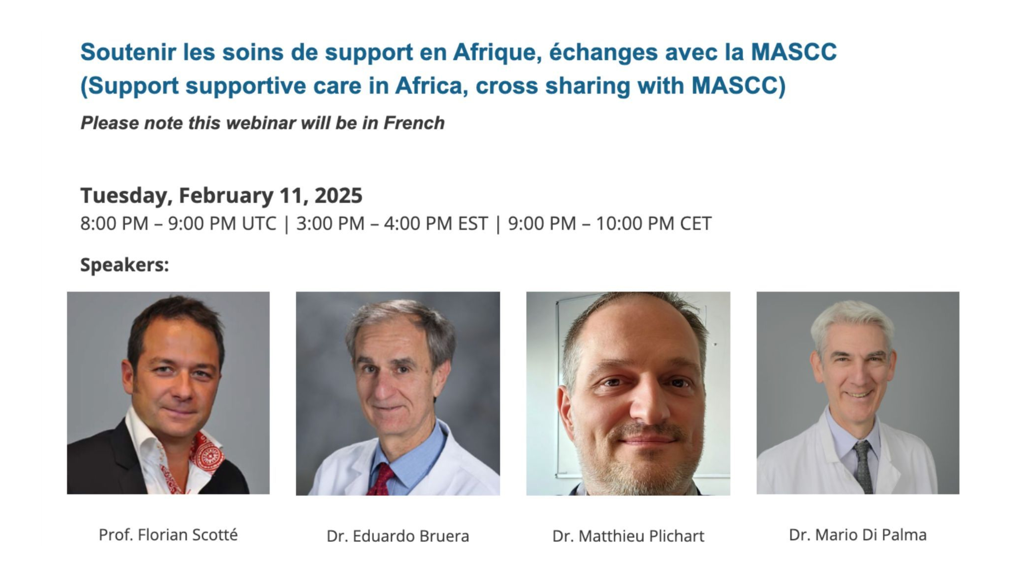 supportive care in Africa