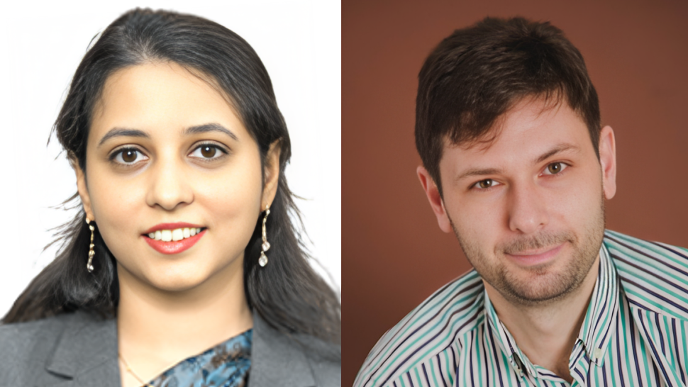 Tahreen Syed and Adrian Pogacian