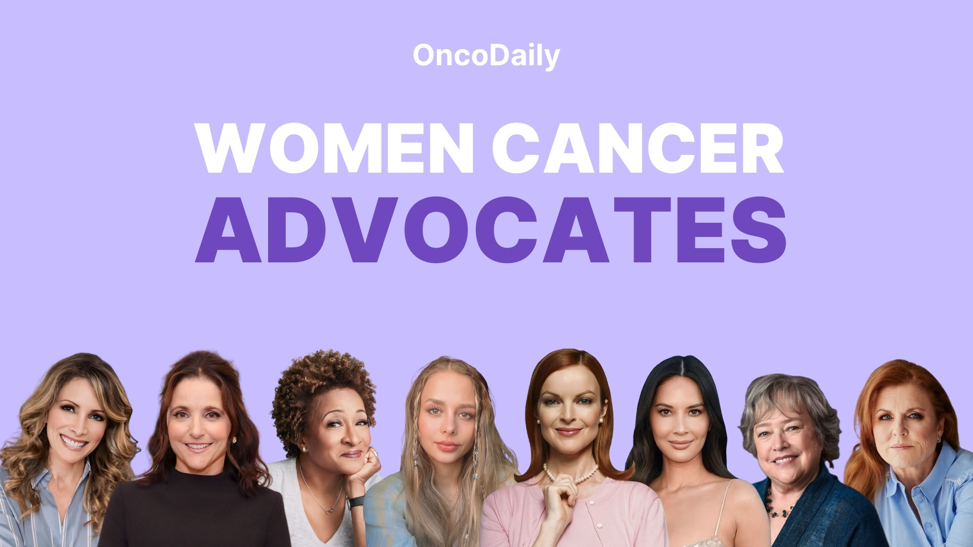 women cancer advocates poster