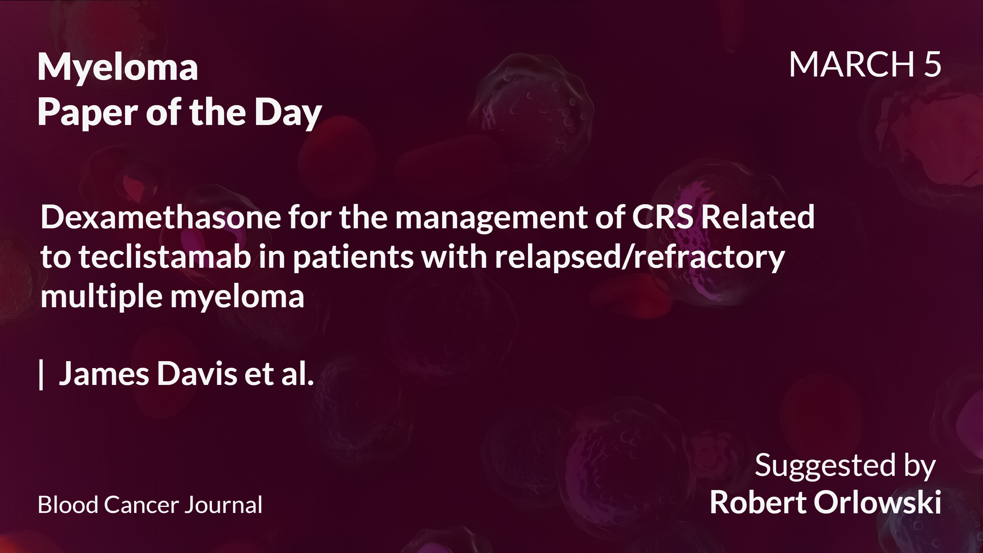 Myeloma Paper of the Day