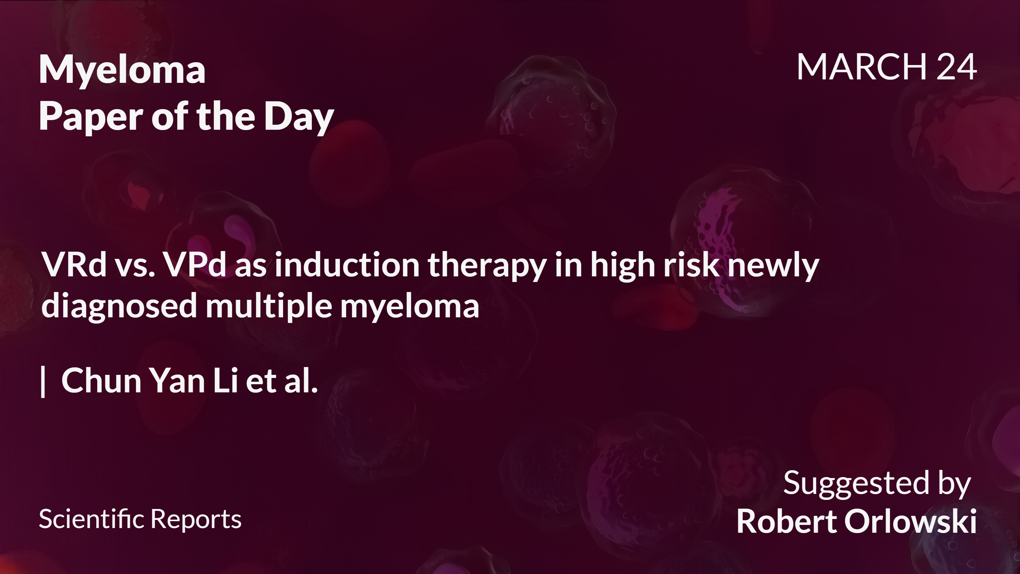 Myeloma Paper of the Day