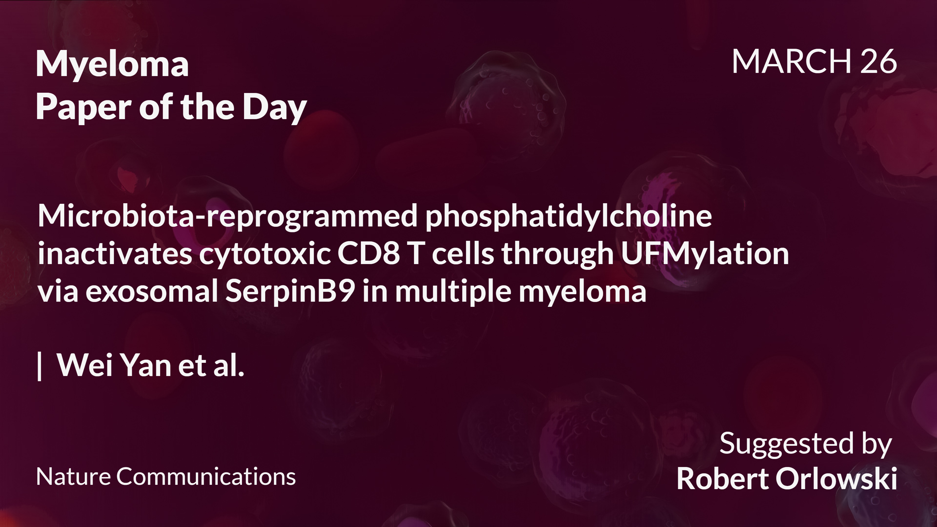 Myeloma Paper of the Day