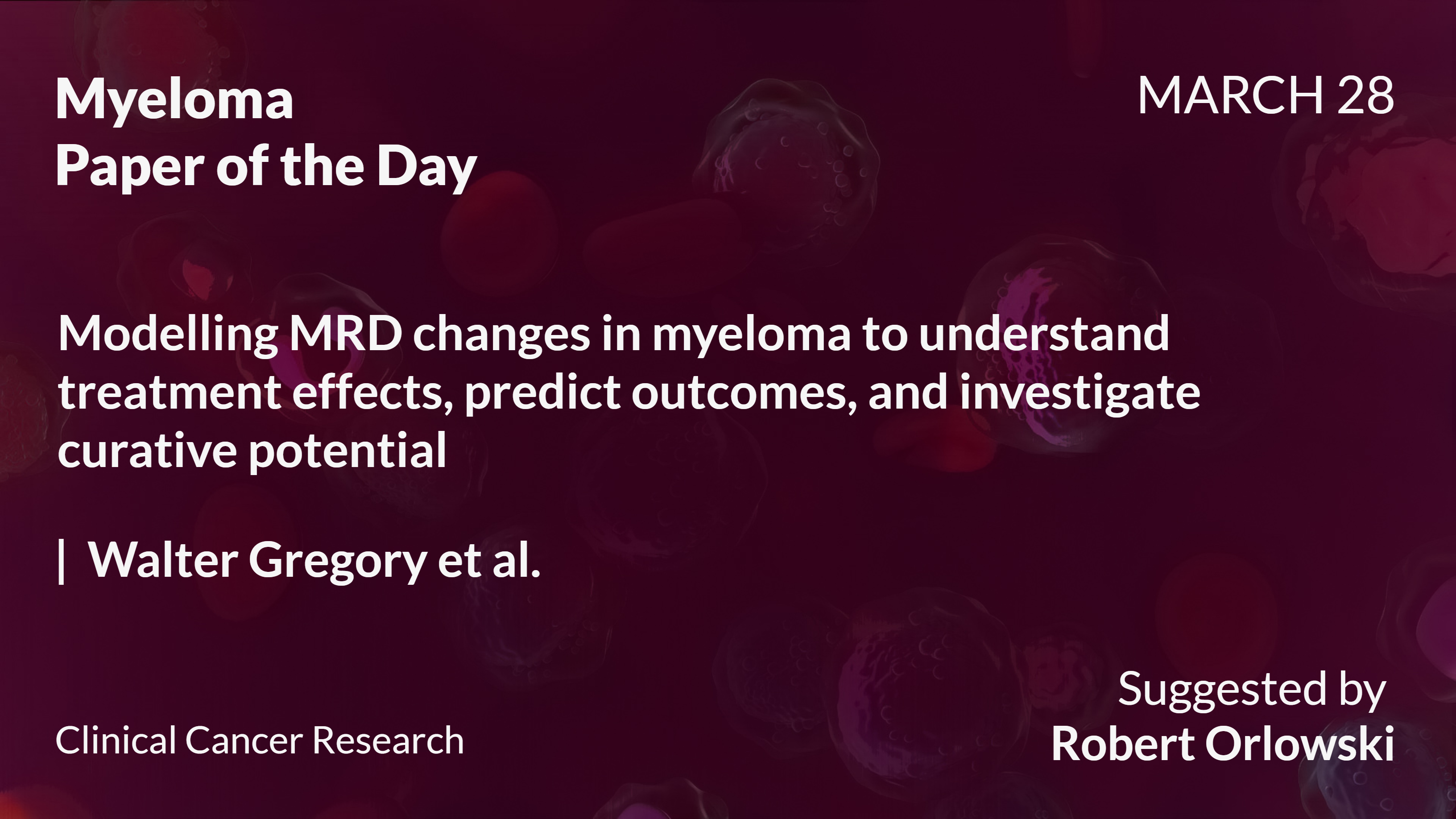 Myeloma Paper of the Day