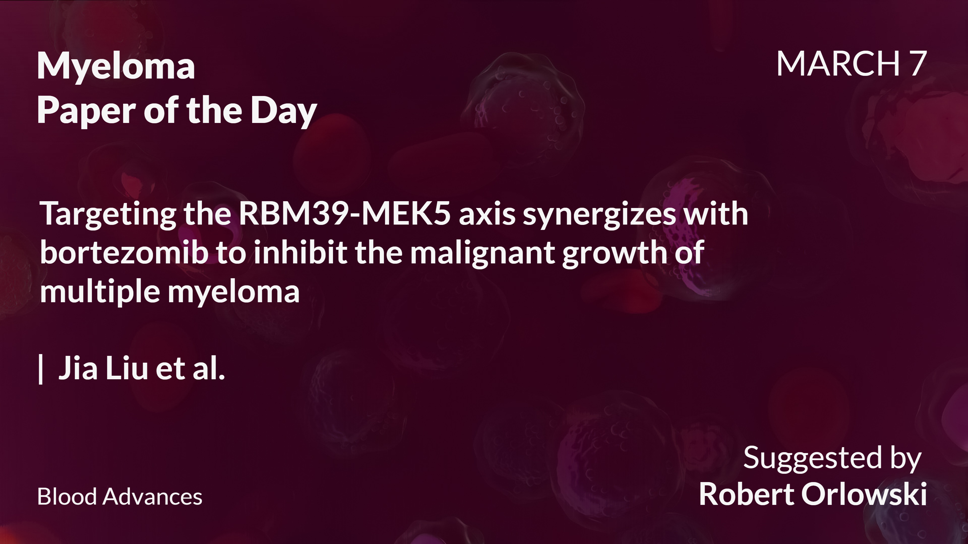 Myeloma Paper of the Day
