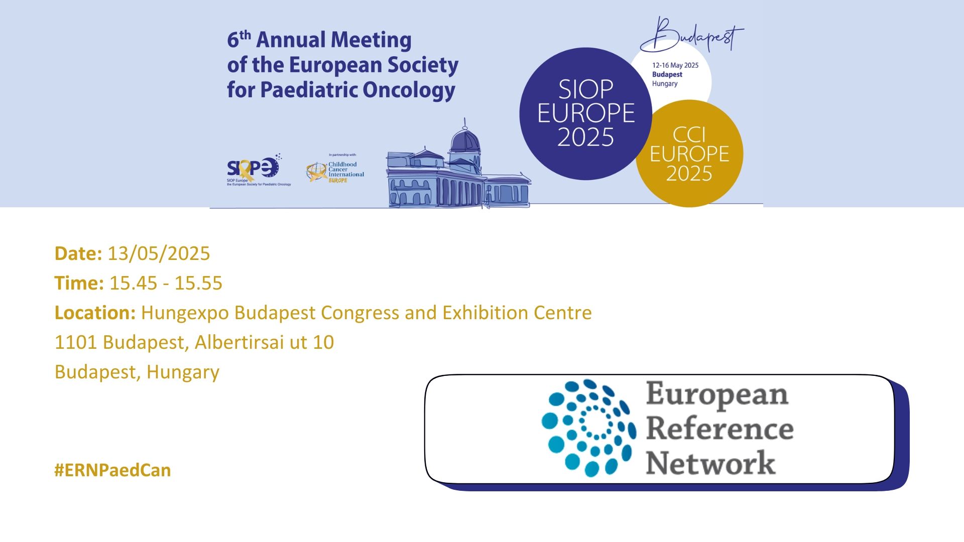 6th SIOPE Annual Meeting