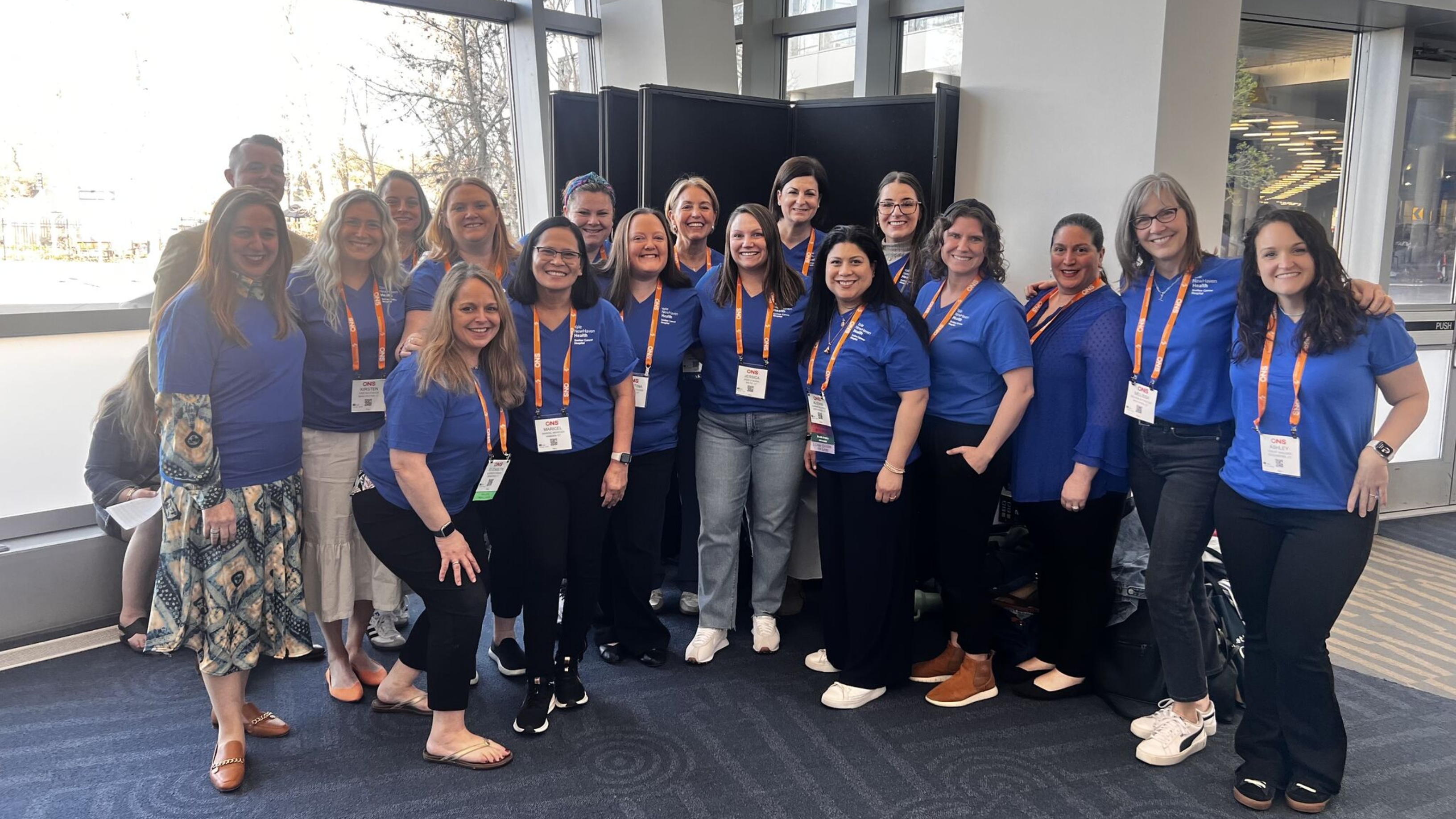 Smilow Cancer Hospital's nursing team at 50th Annual Congress of the Oncology Nursing Society - Yale Cancer Center