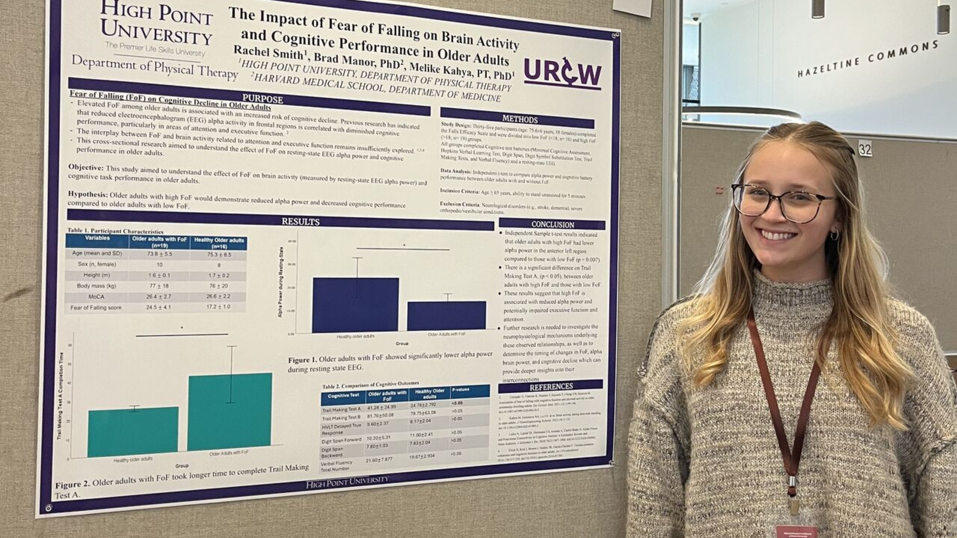 Rachel Smith: Such an amazing day presenting my abstract at Brown University