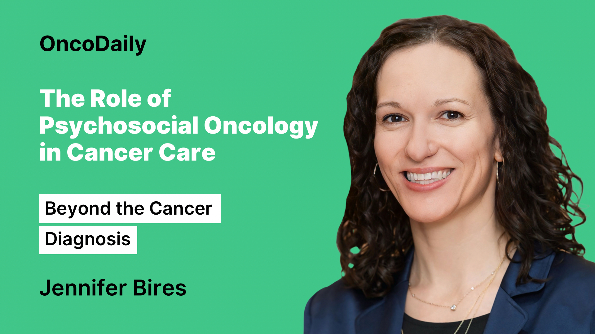 Beyond the Cancer Diagnosis