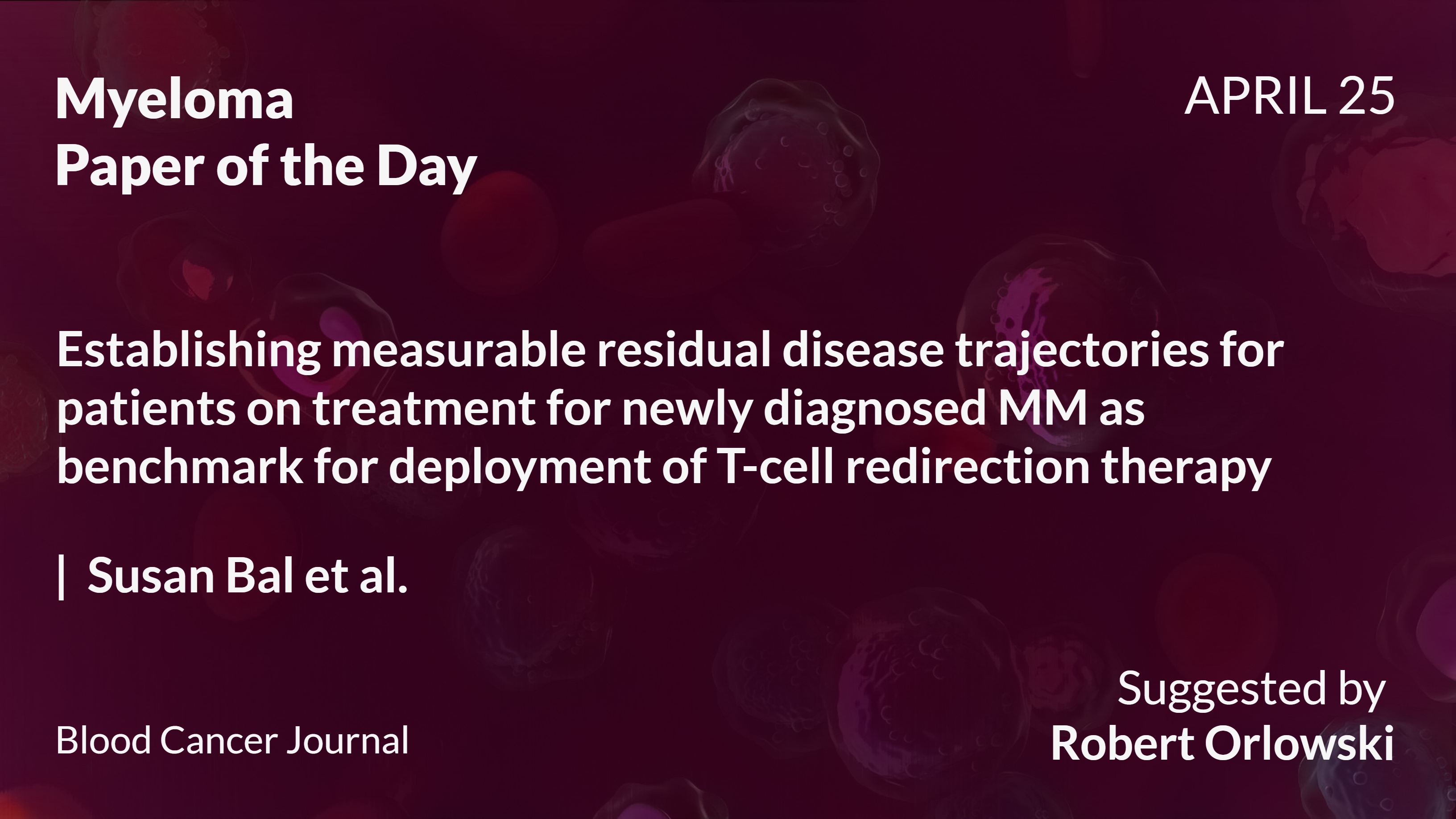 Myeloma Paper of the Day