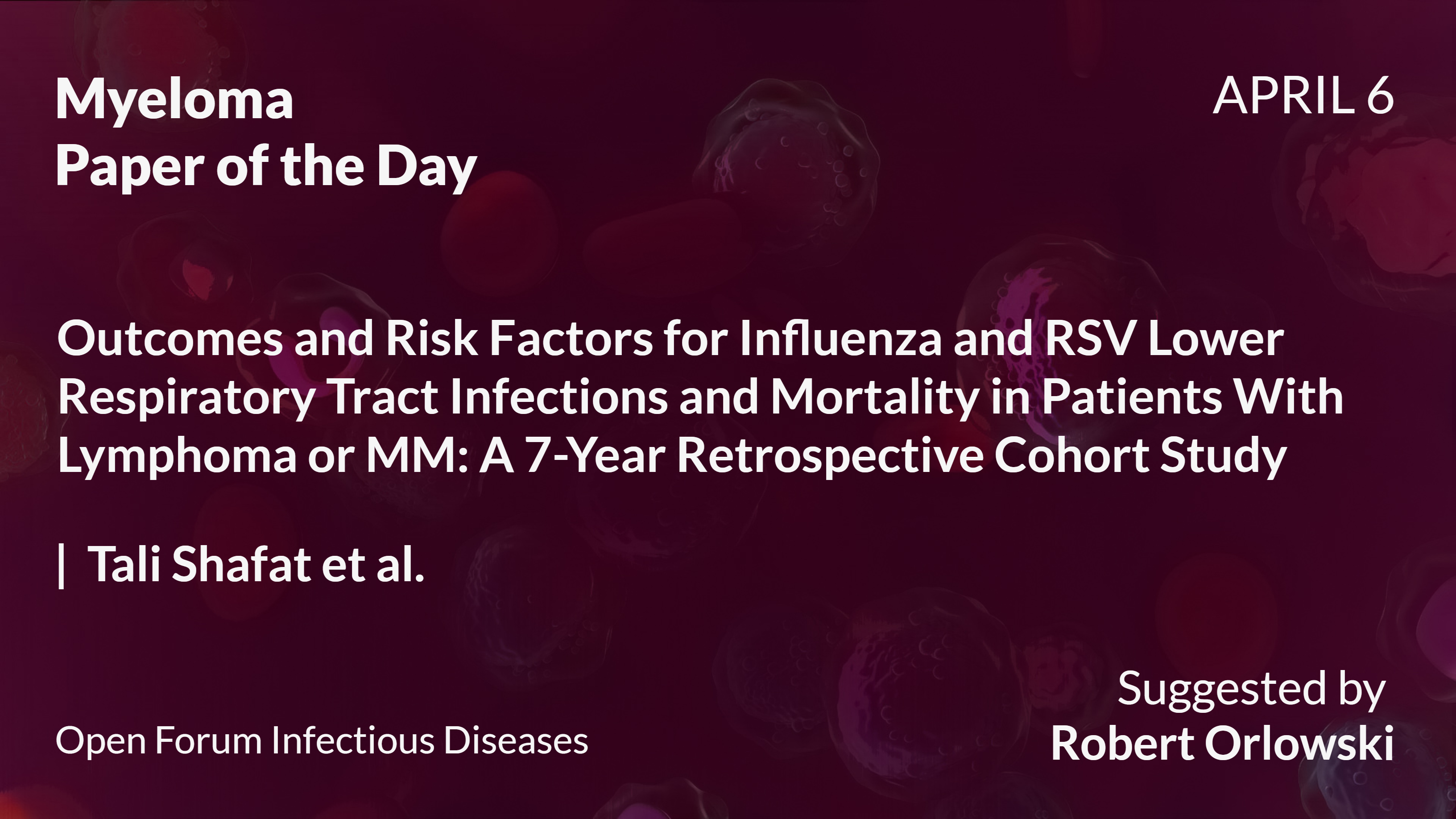 Myeloma Paper of the Day