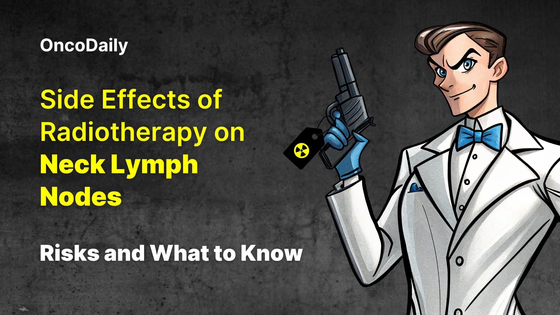 Side Effects of Radiotherapy on Neck Lymph Nodes