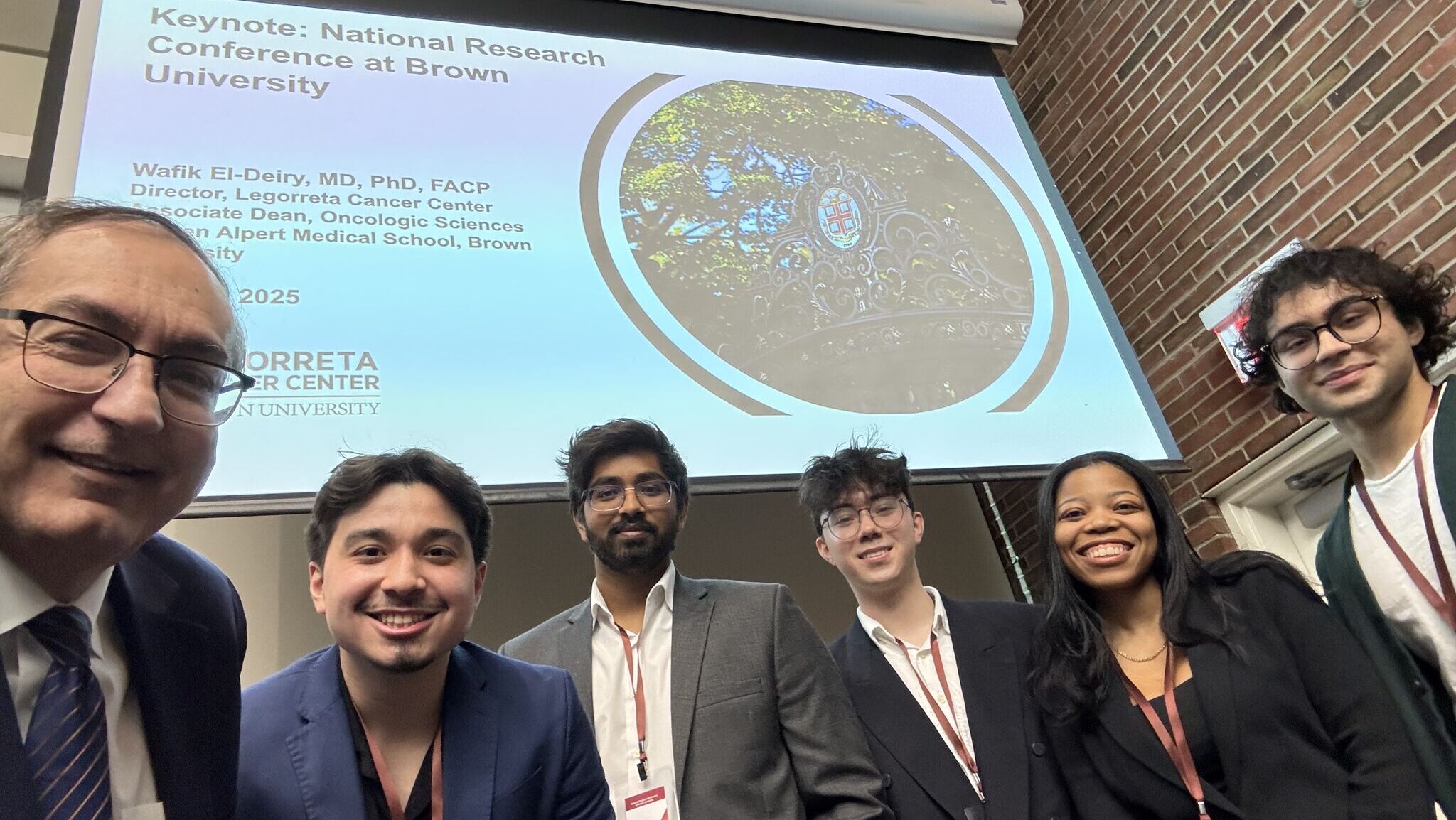 Wafik S. El-Deiry: Honored as invited Keynote Speaker at inaugural National Undergraduate Research Conference at Brown University