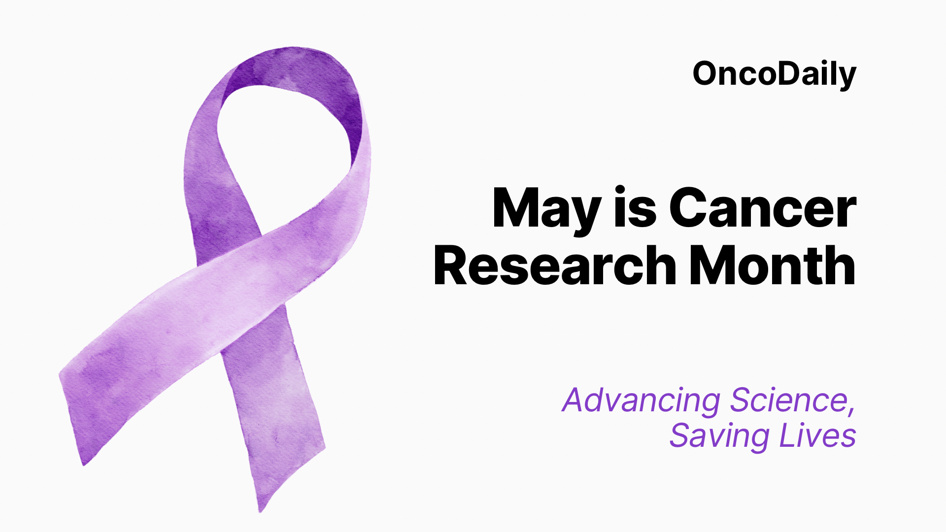 Cancer Research Month