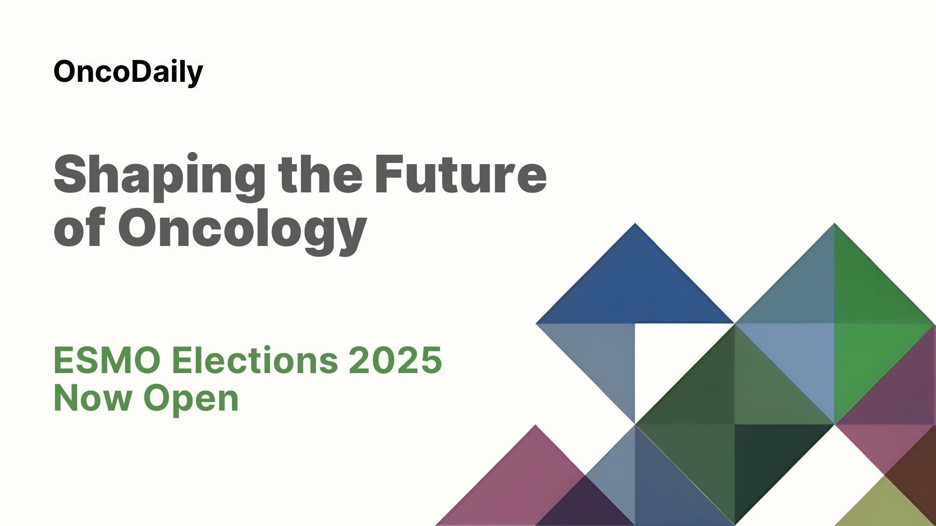 ESMO Elections 2025-OncoDaily