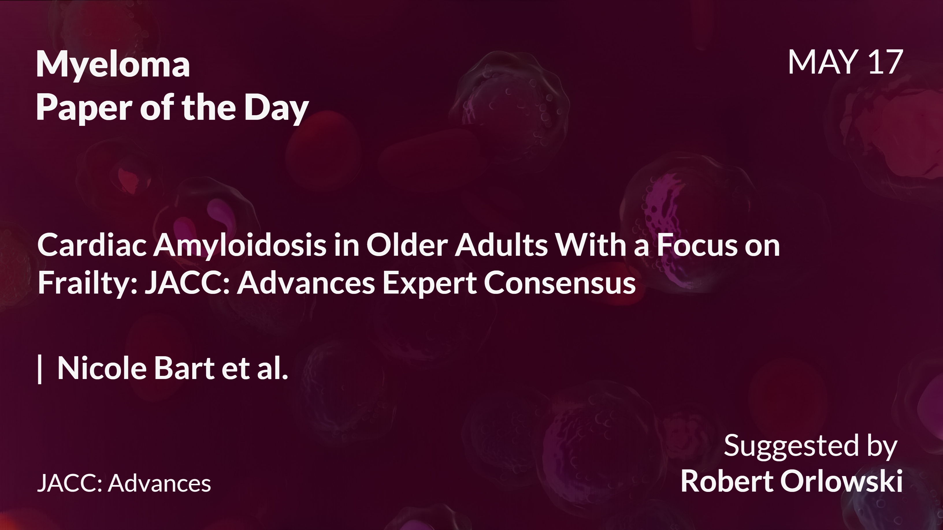 Myeloma Paper of the Day