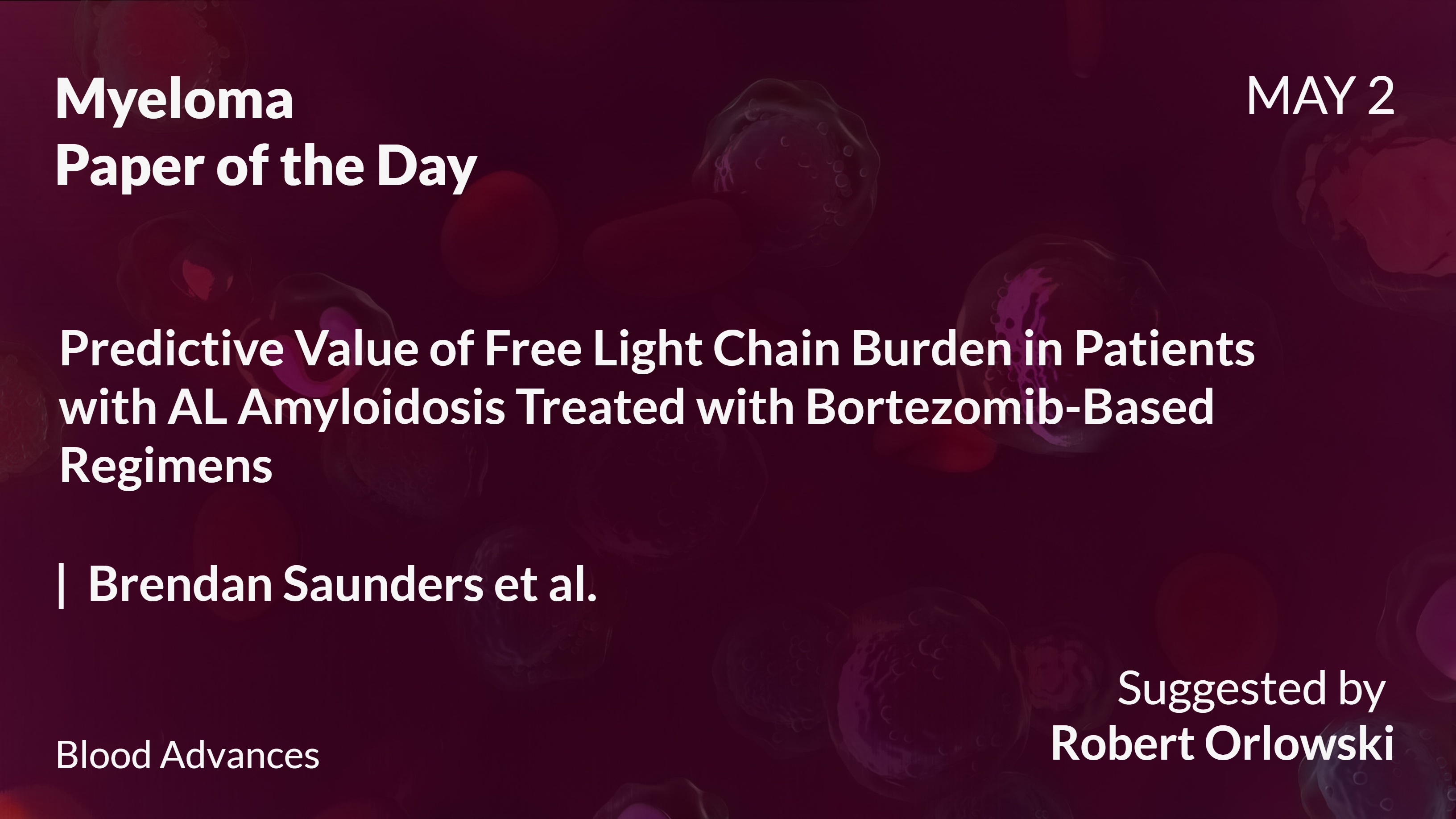 Myeloma Paper of the Day