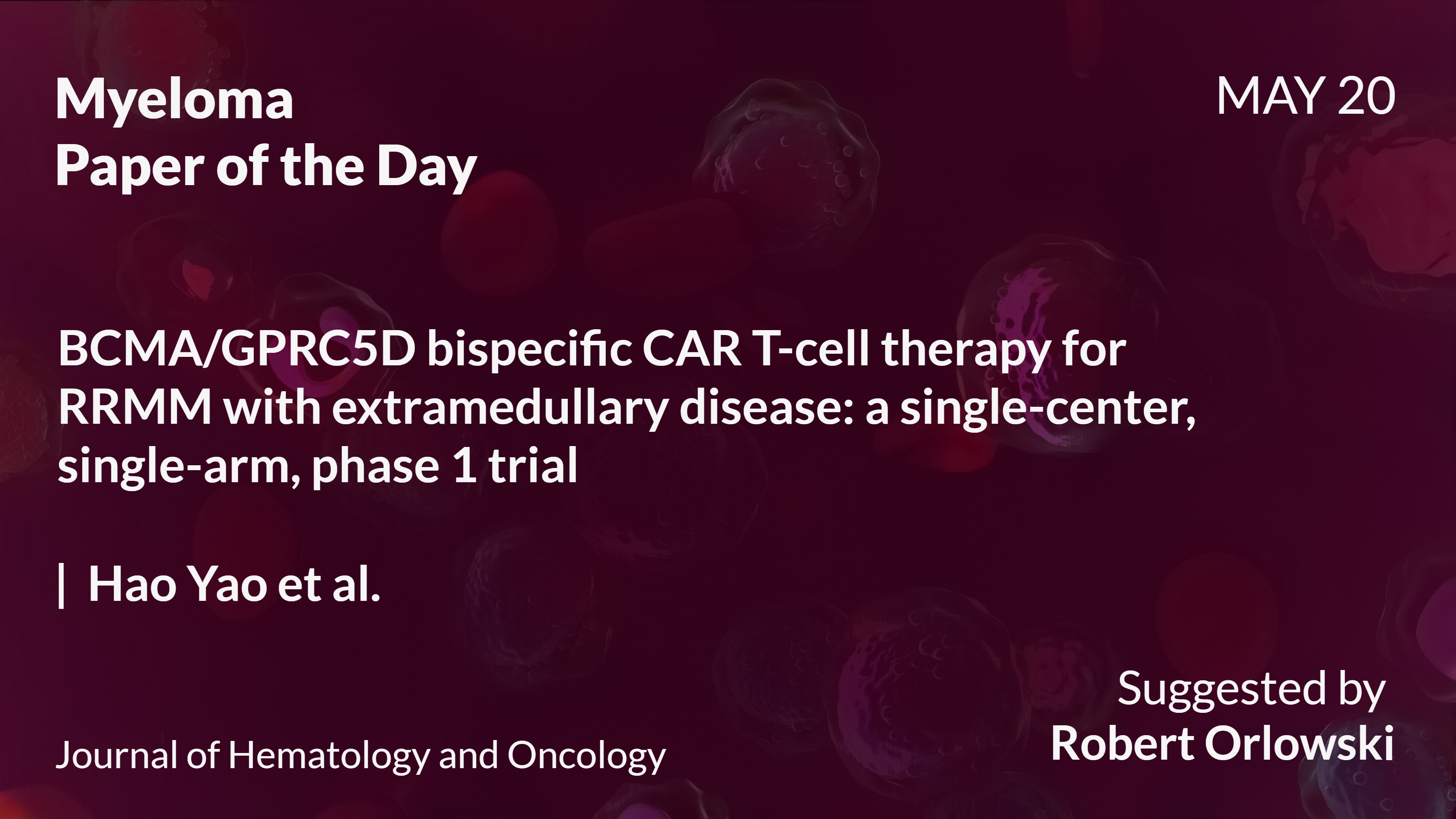 Myeloma Paper of the Day