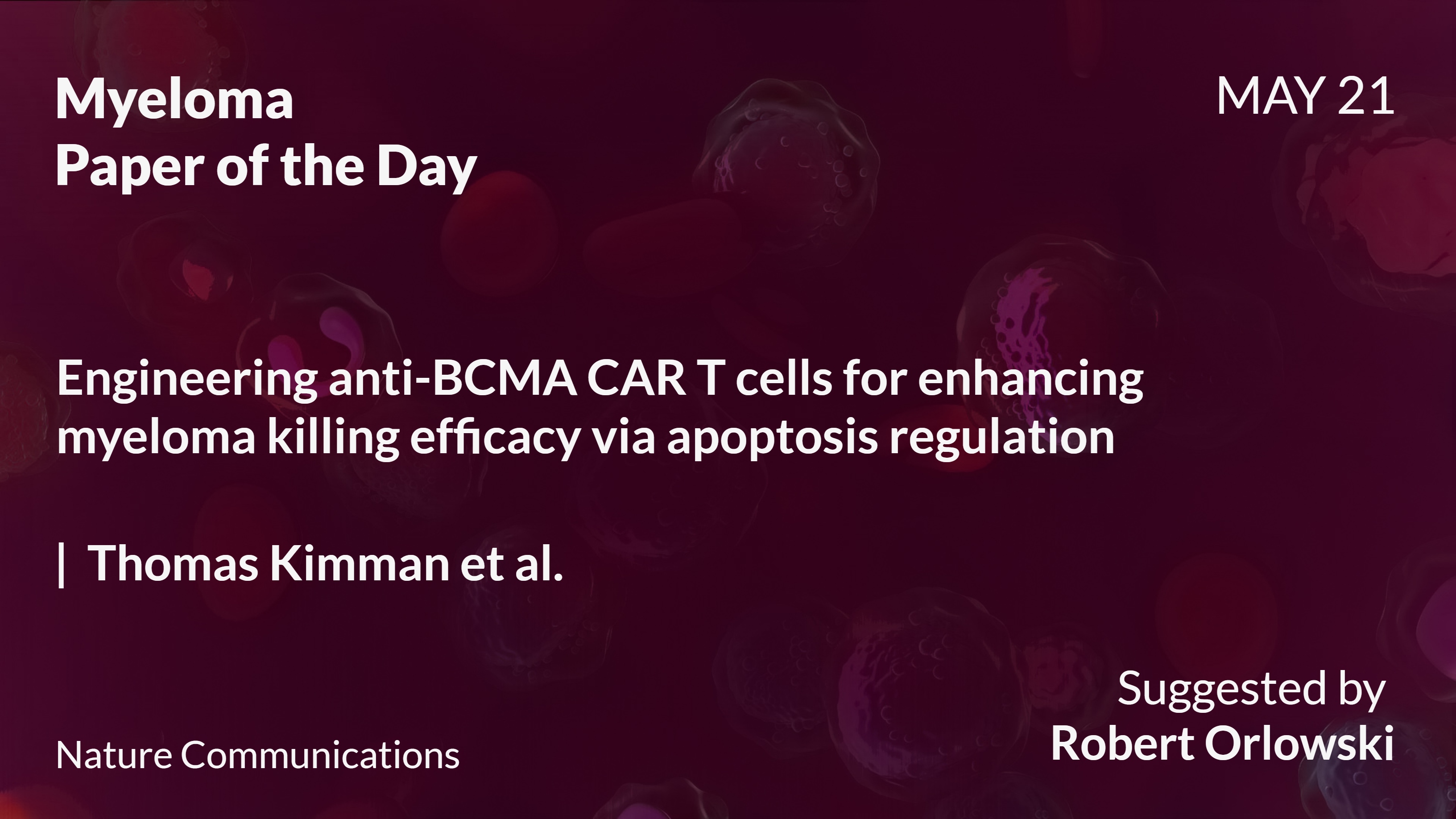 Myeloma Paper of the Day
