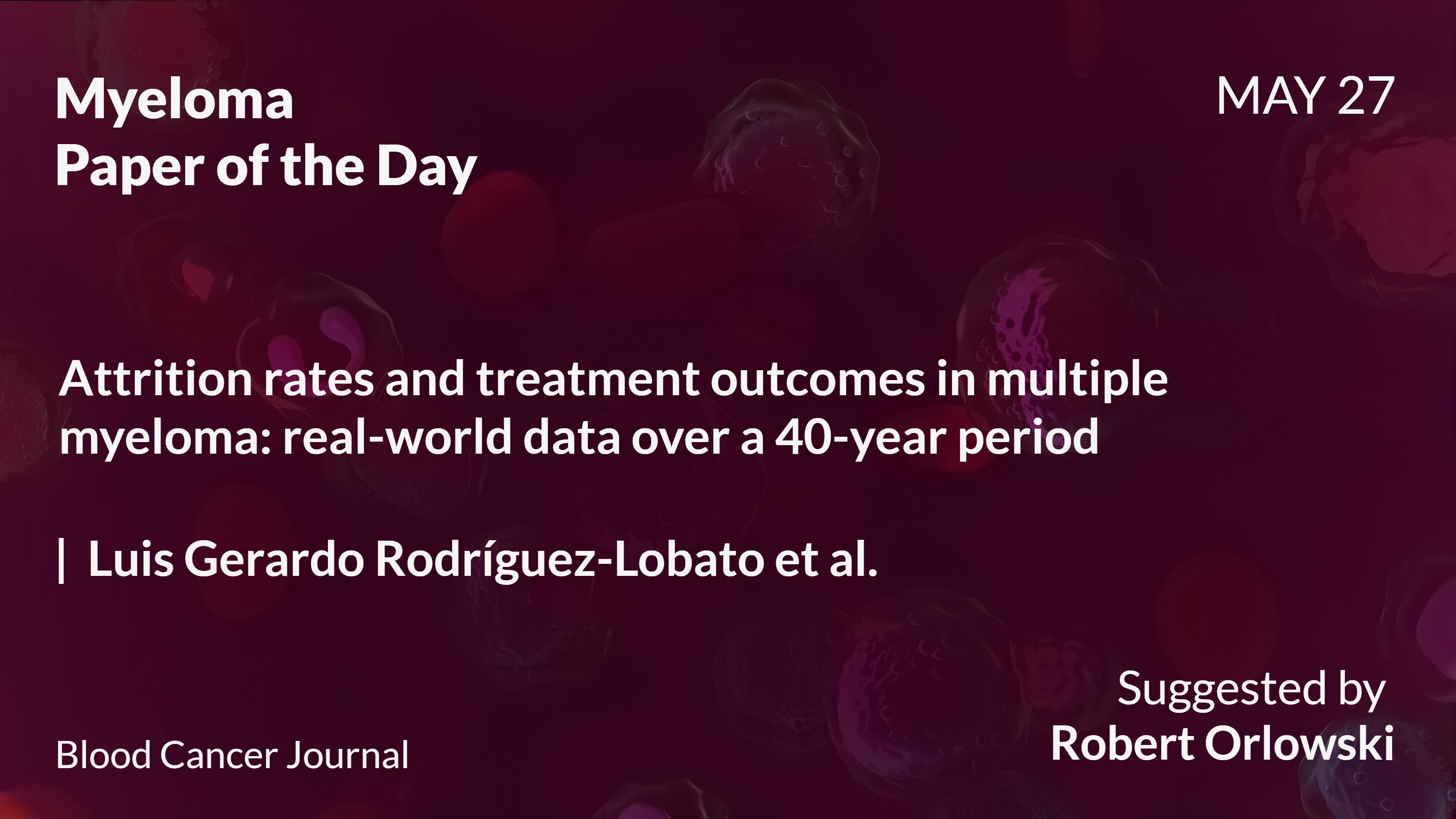 Myeloma Paper of the Day