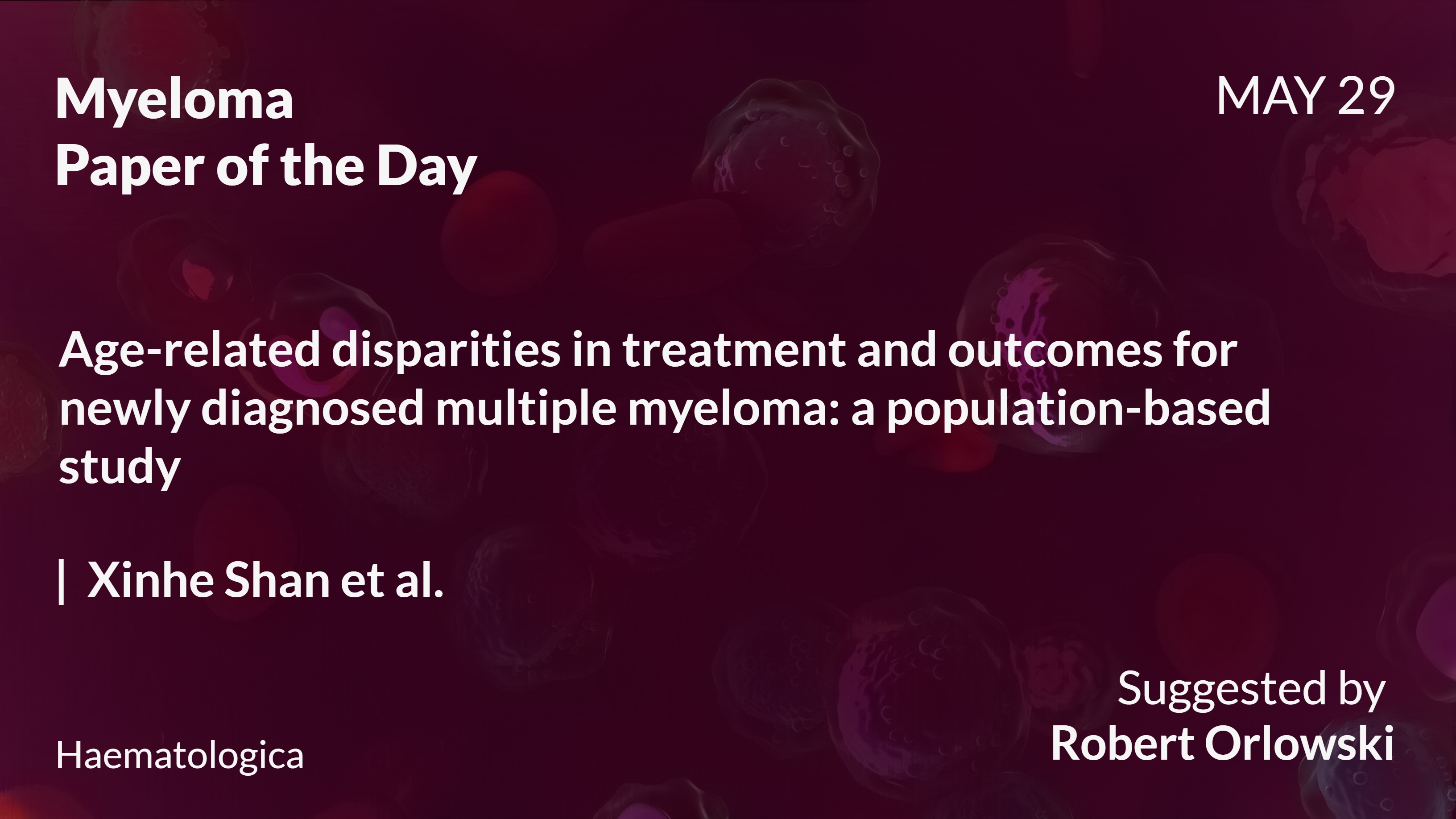 Myeloma Paper of the Day