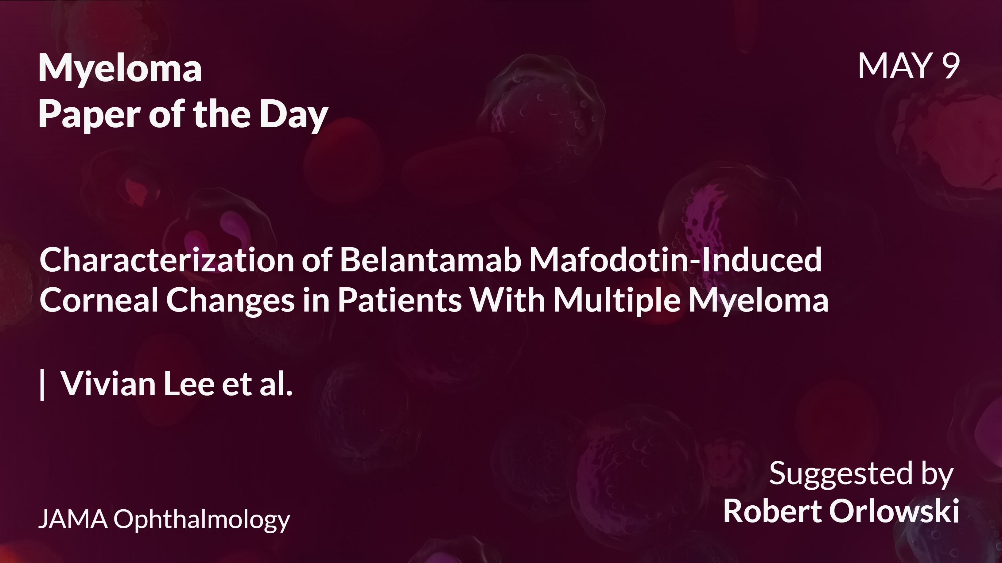 Myeloma Paper of the Day
