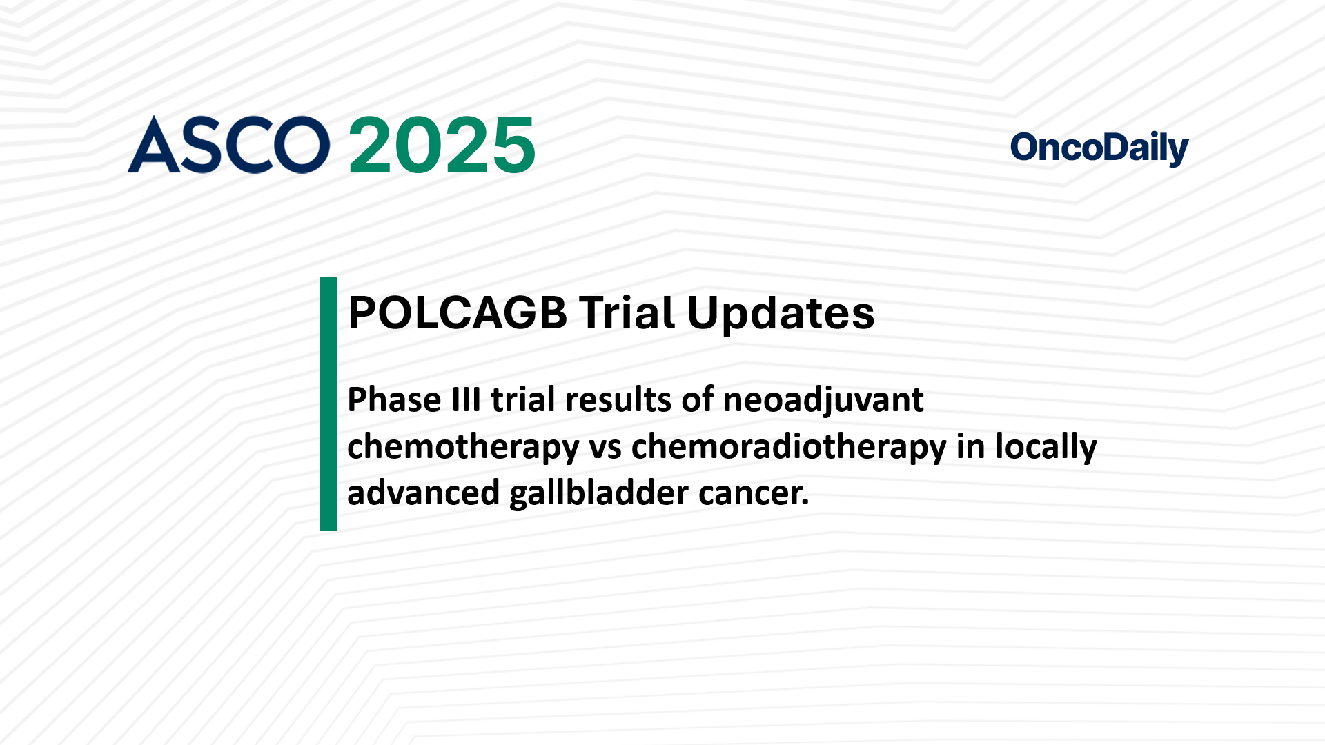 POLCAGB at ASCO2025 OncoDaily