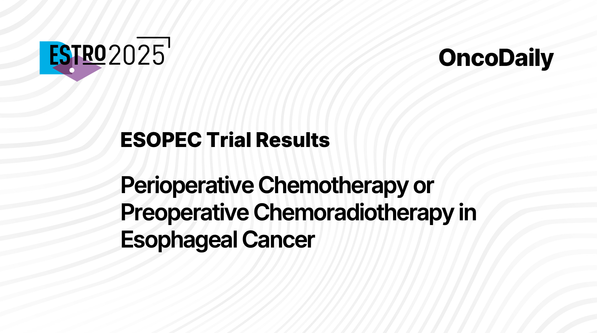 esopec trial estro 2025