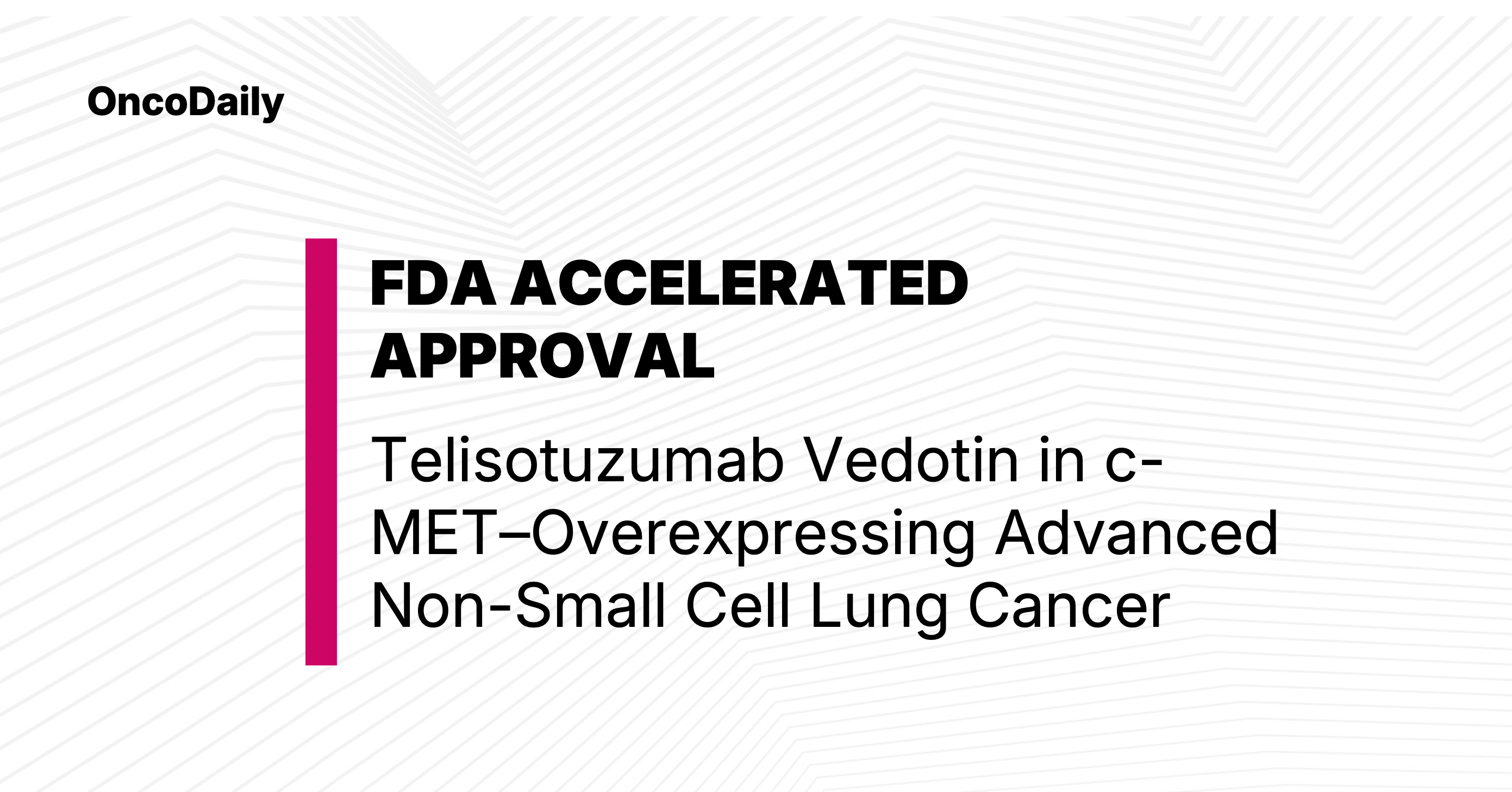 Telisotuzumab Vedotin fda accelerated approval