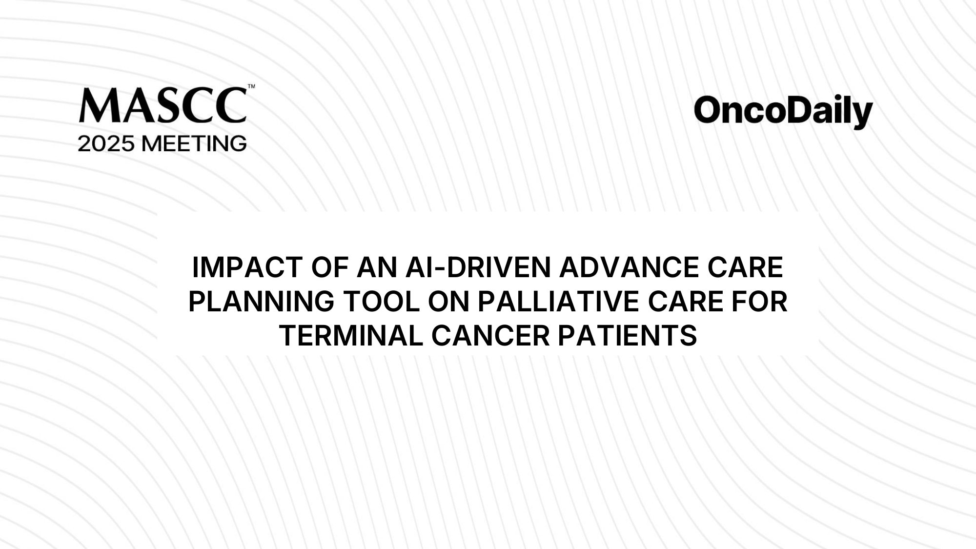 AI in Palliatice Care