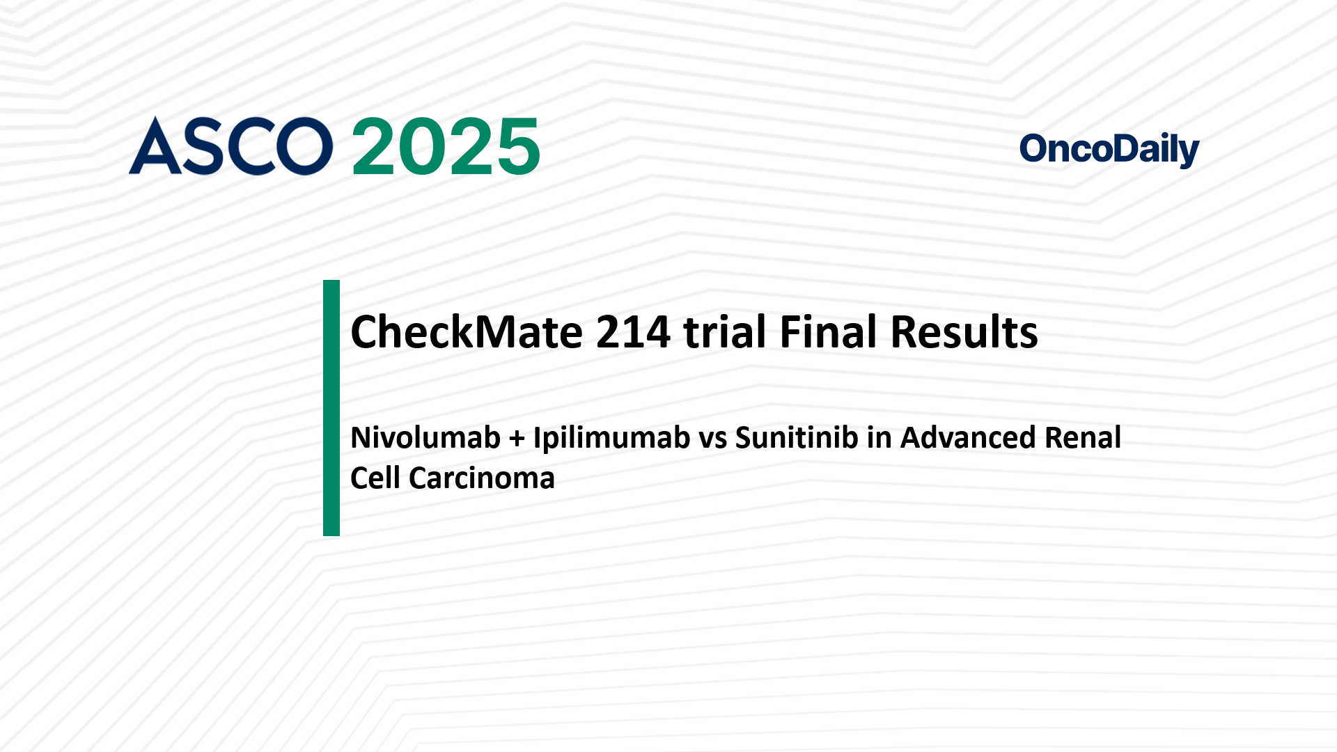 ChechMate 214 at ASCO 2025