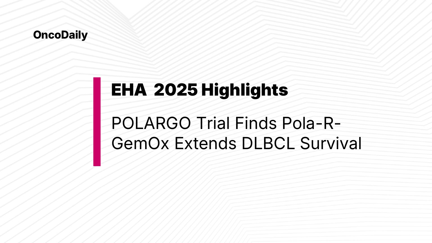 EHA 2025 Highlights