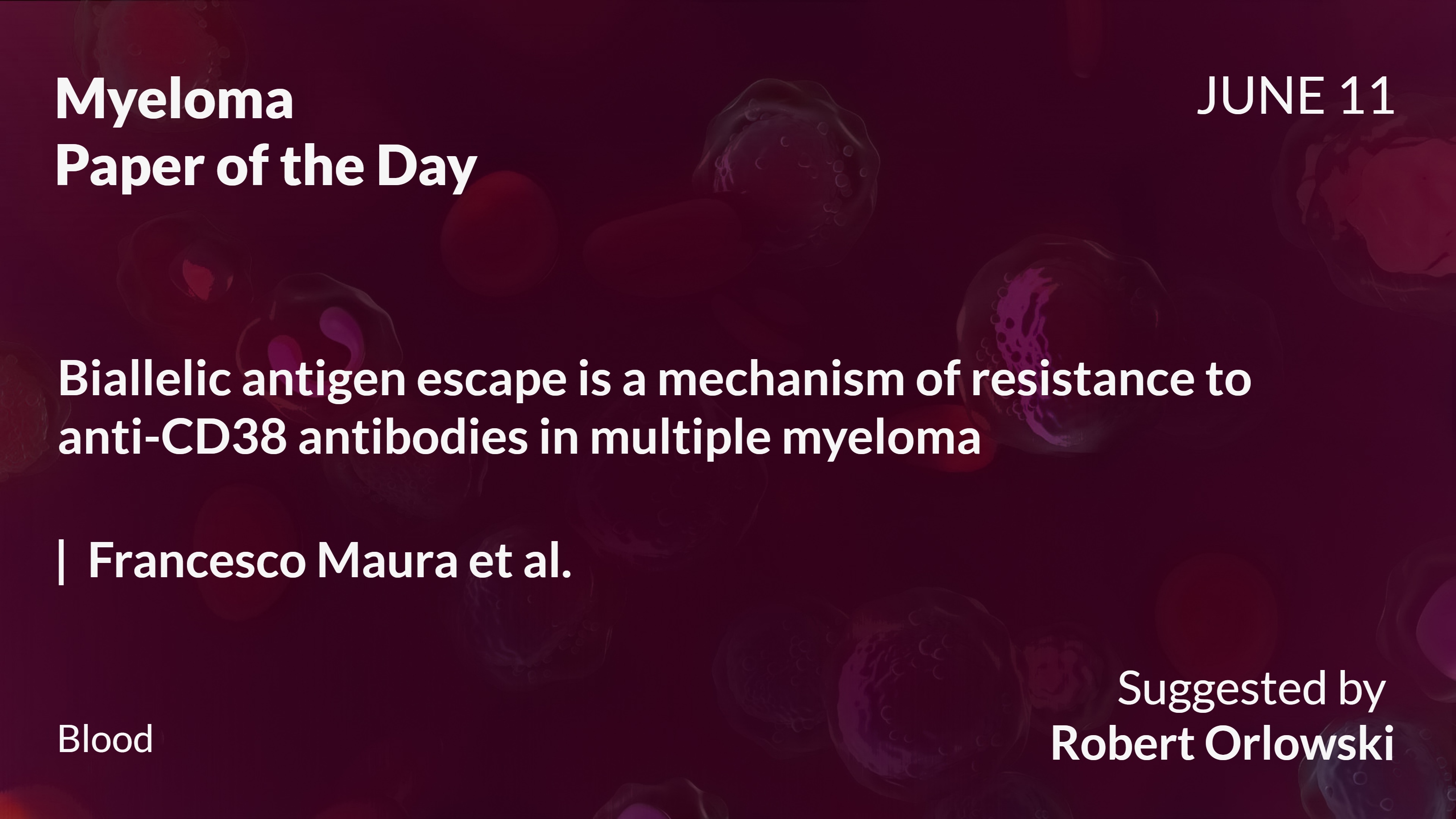Myeloma Paper of the Day