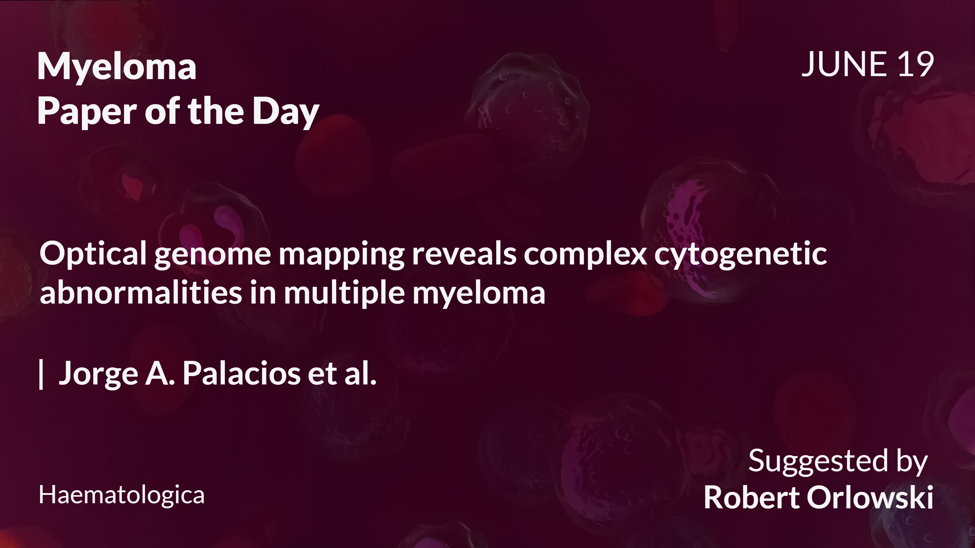 Myeloma Paper of the Day