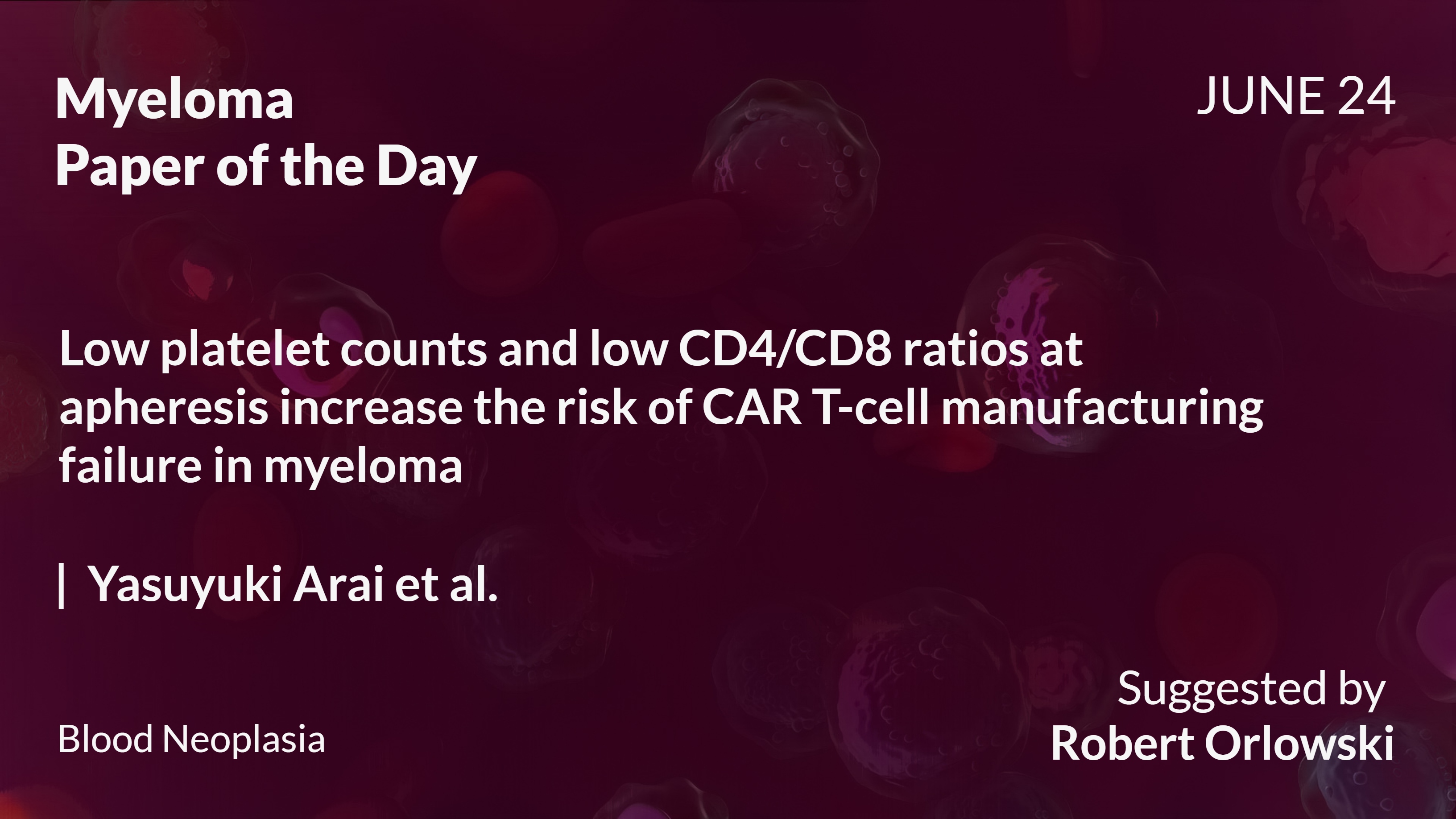 Myeloma Paper of the Day