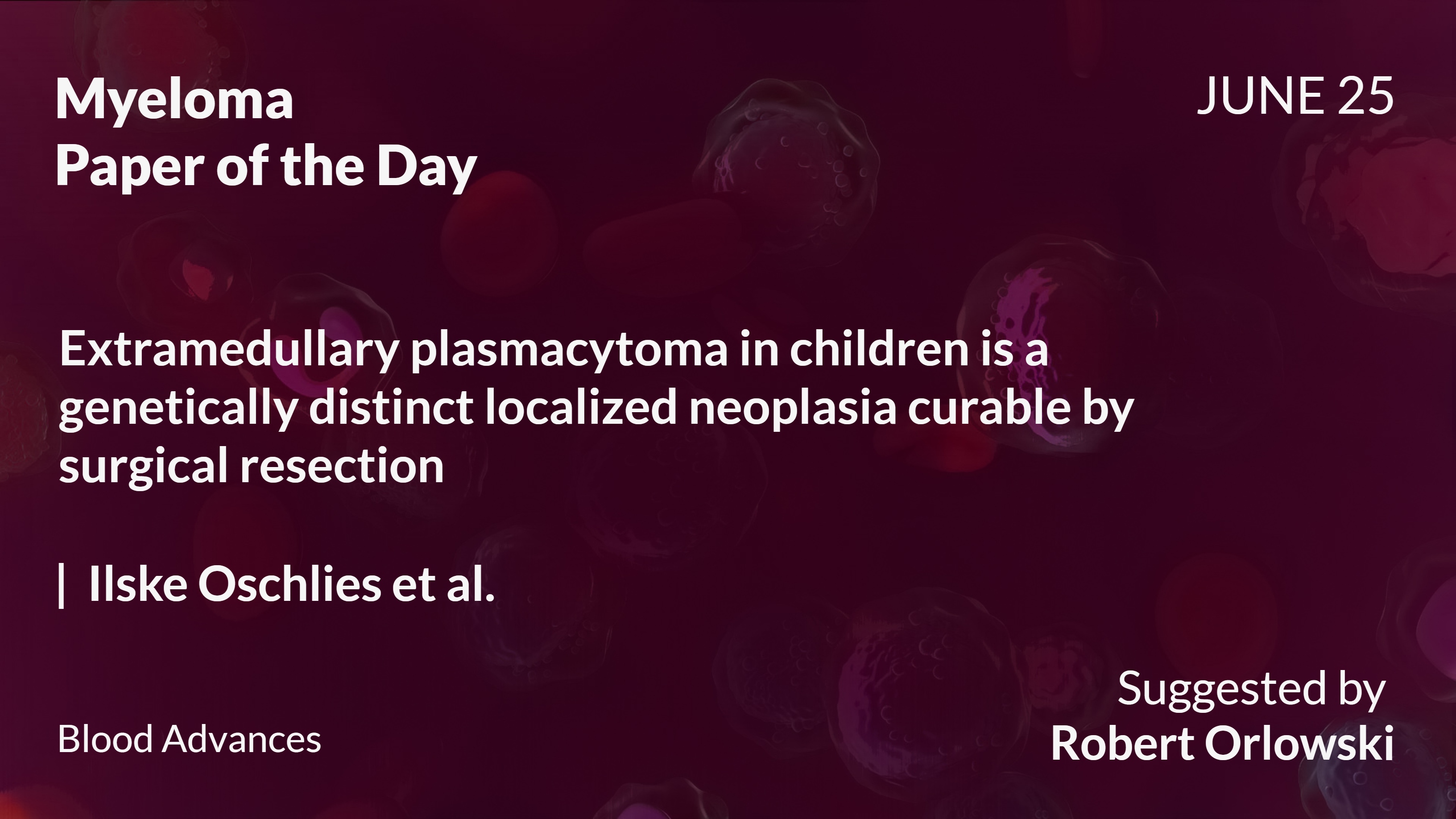 Myeloma Paper of the Day