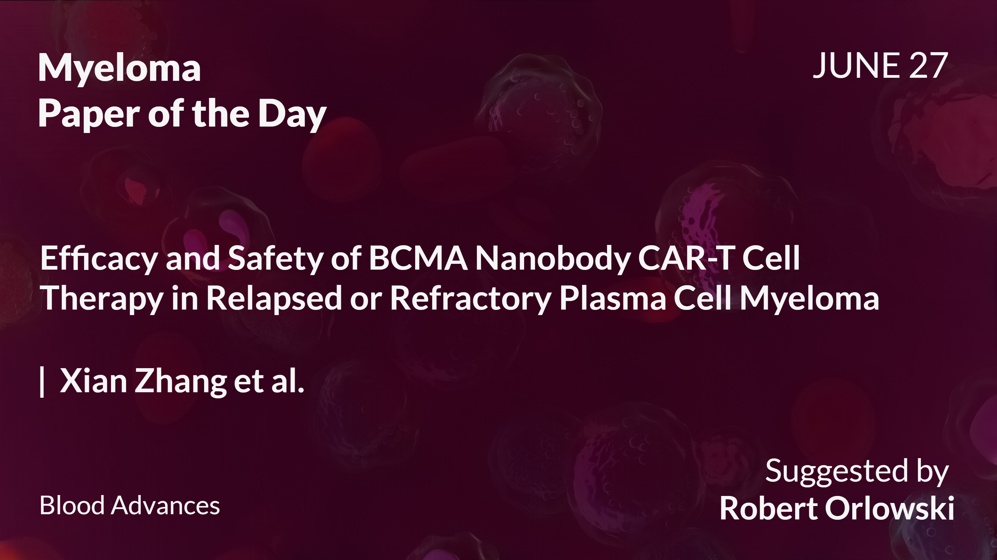 Myeloma Paper of the Day