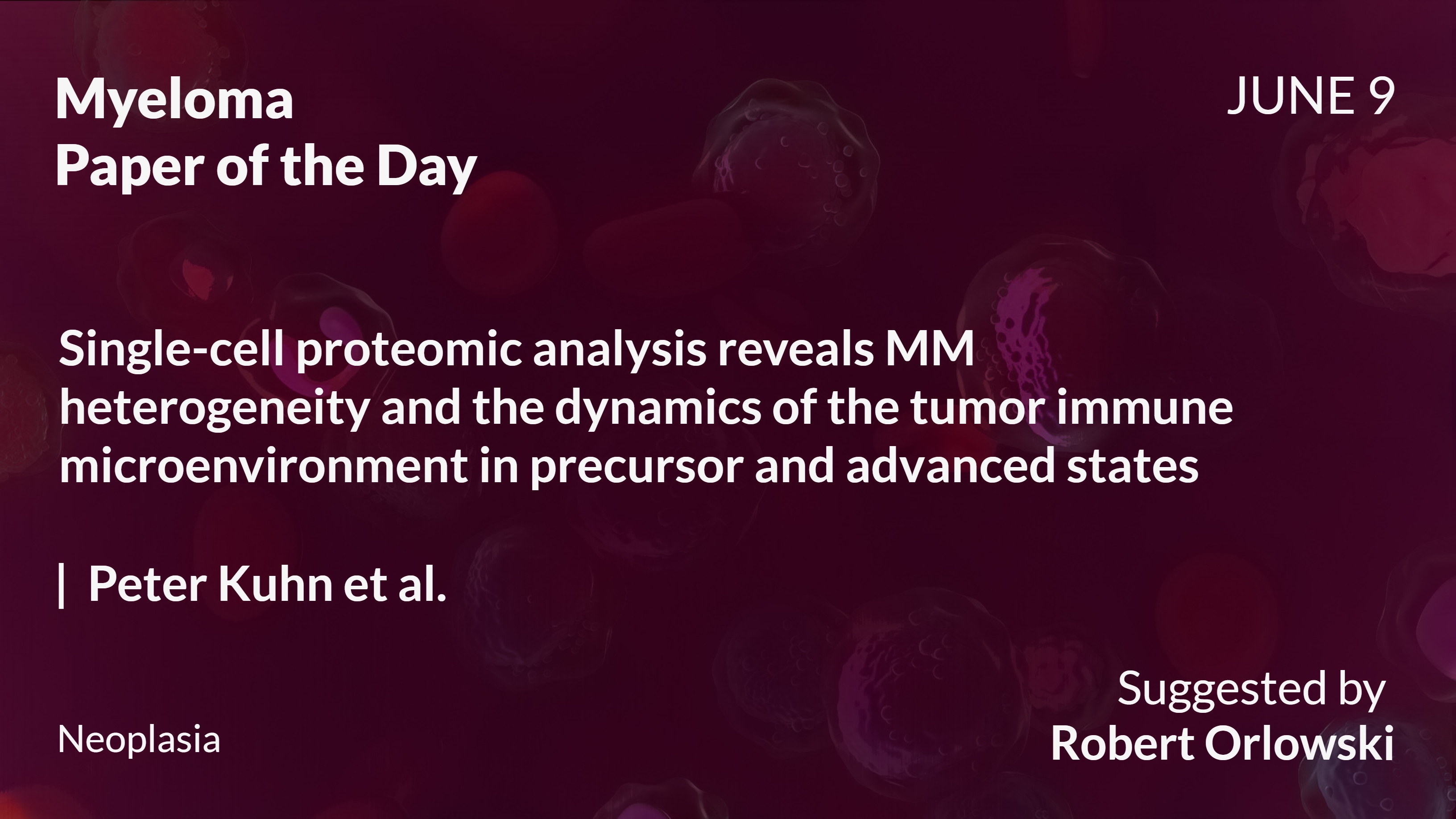 Myeloma Paper of the Day