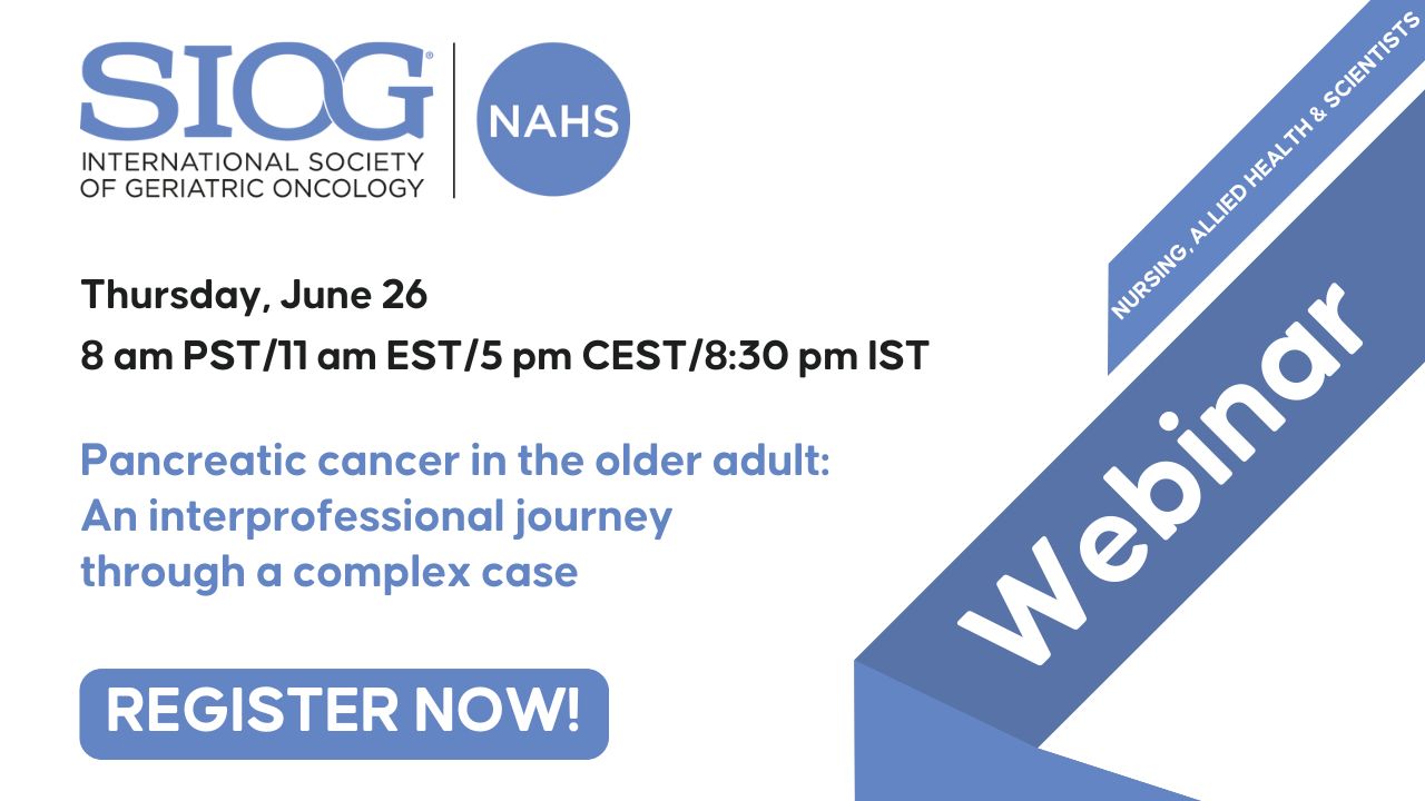 SIOG NAHS Webinar