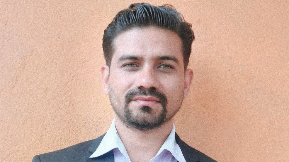 Dinesh Raj Neupane Young with Cancer