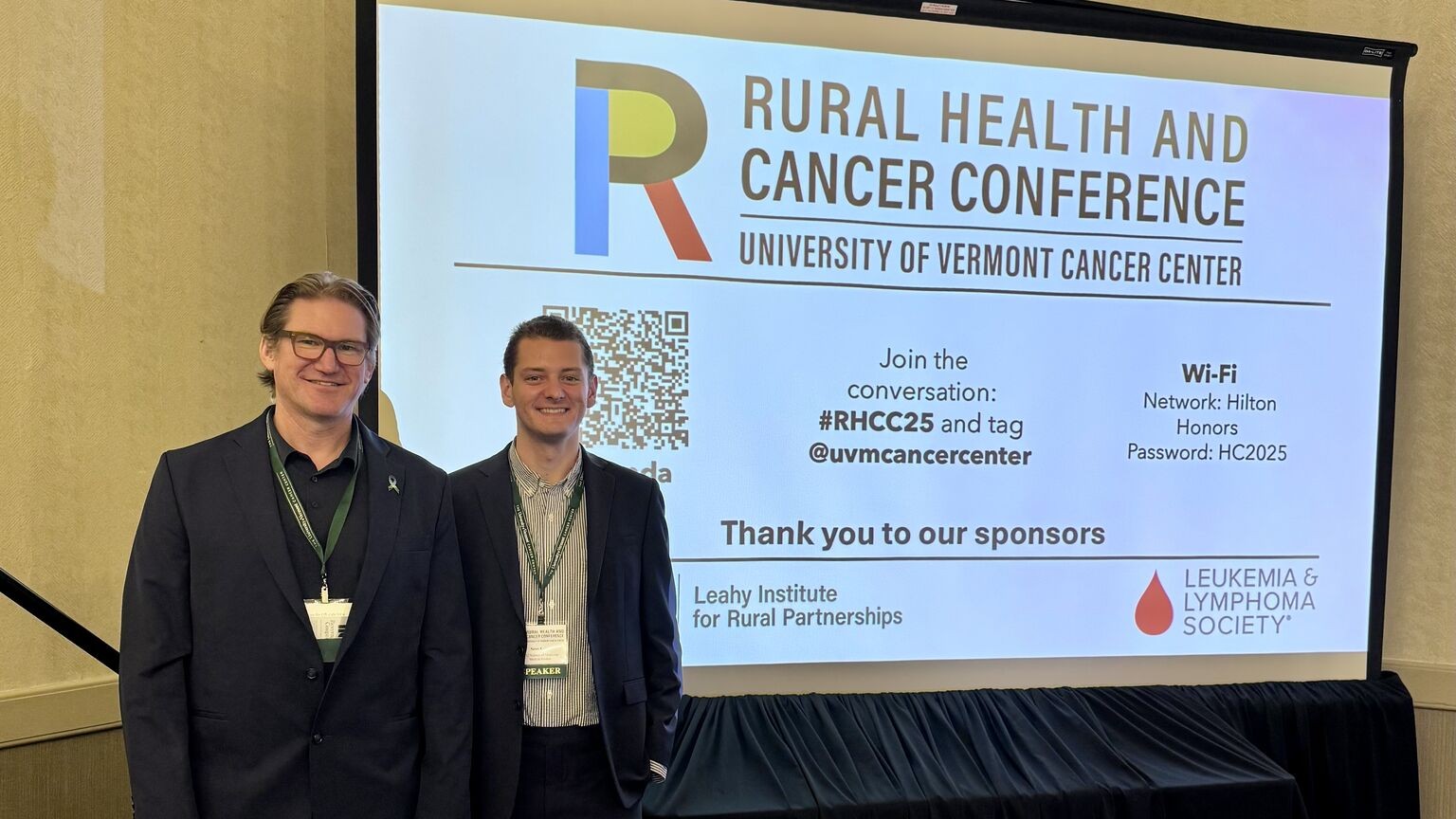 Wade Swenson Presented the Rural Oncology Home Model at Inaugural UVM Cancer Center Rural Health Conference