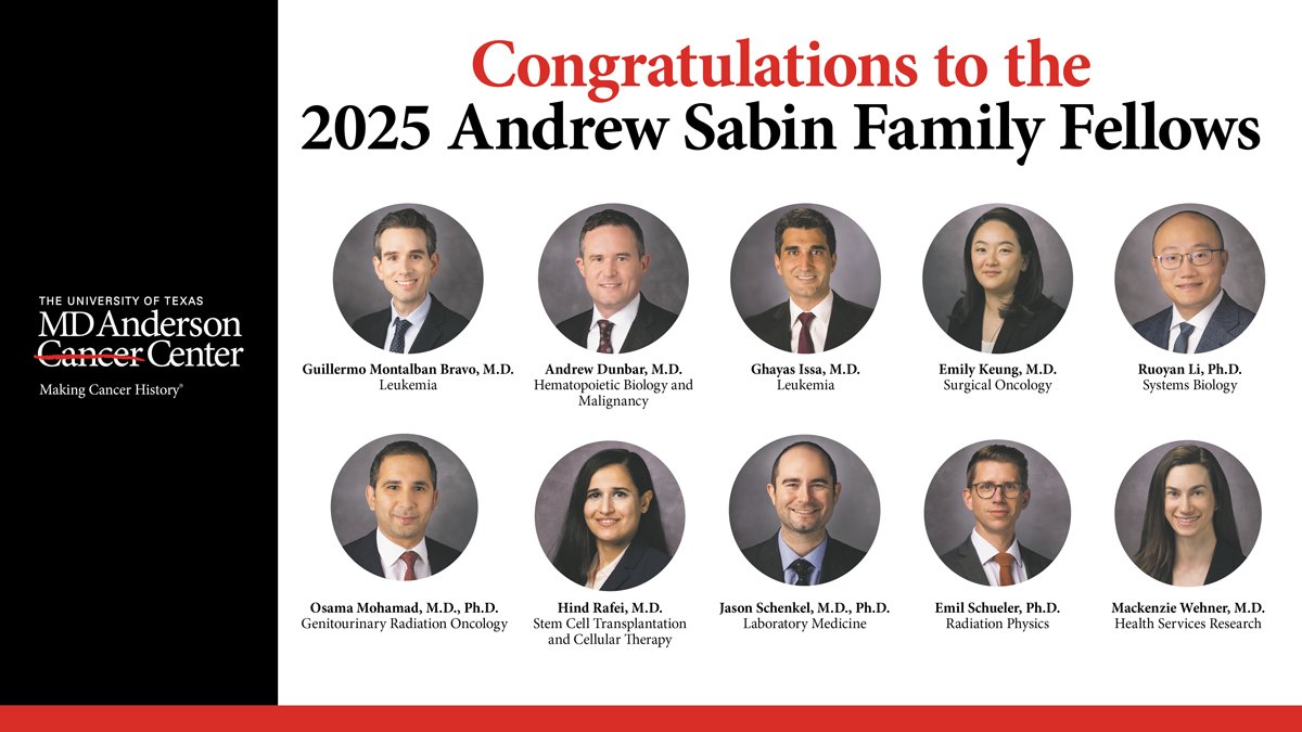 2025 Sabin Family Fellows