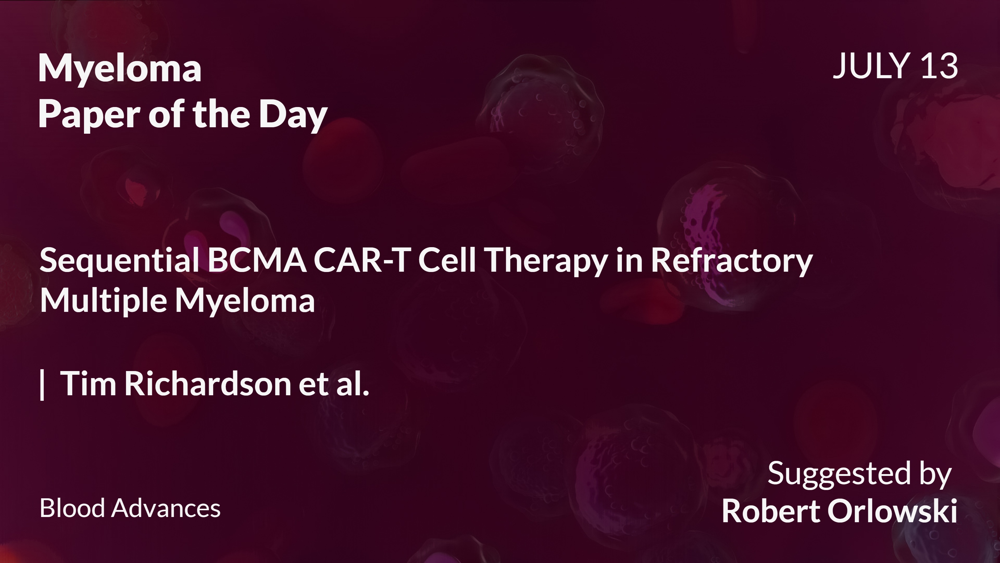 Myeloma Paper of the Day
