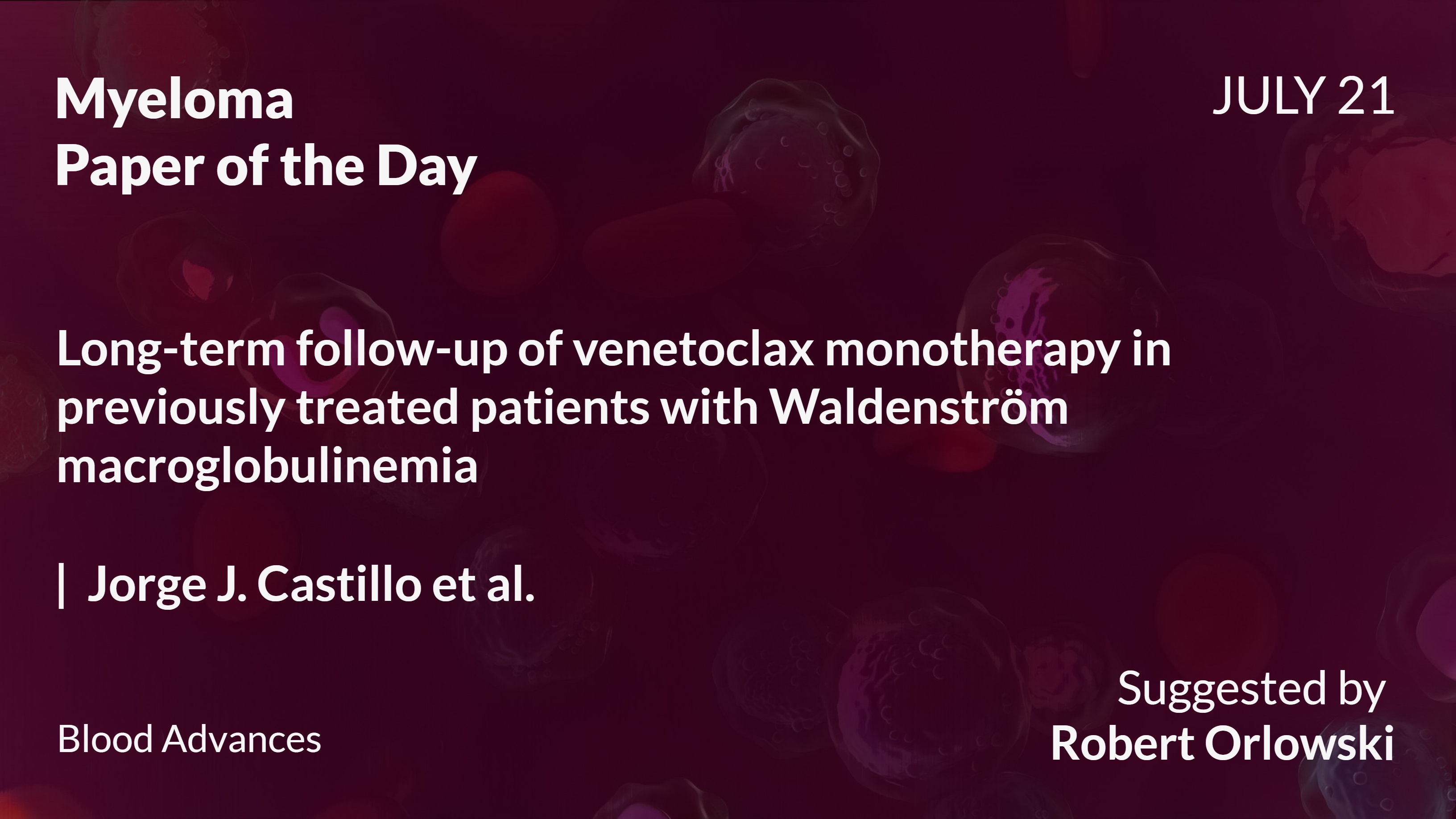 Myeloma Paper of the Day