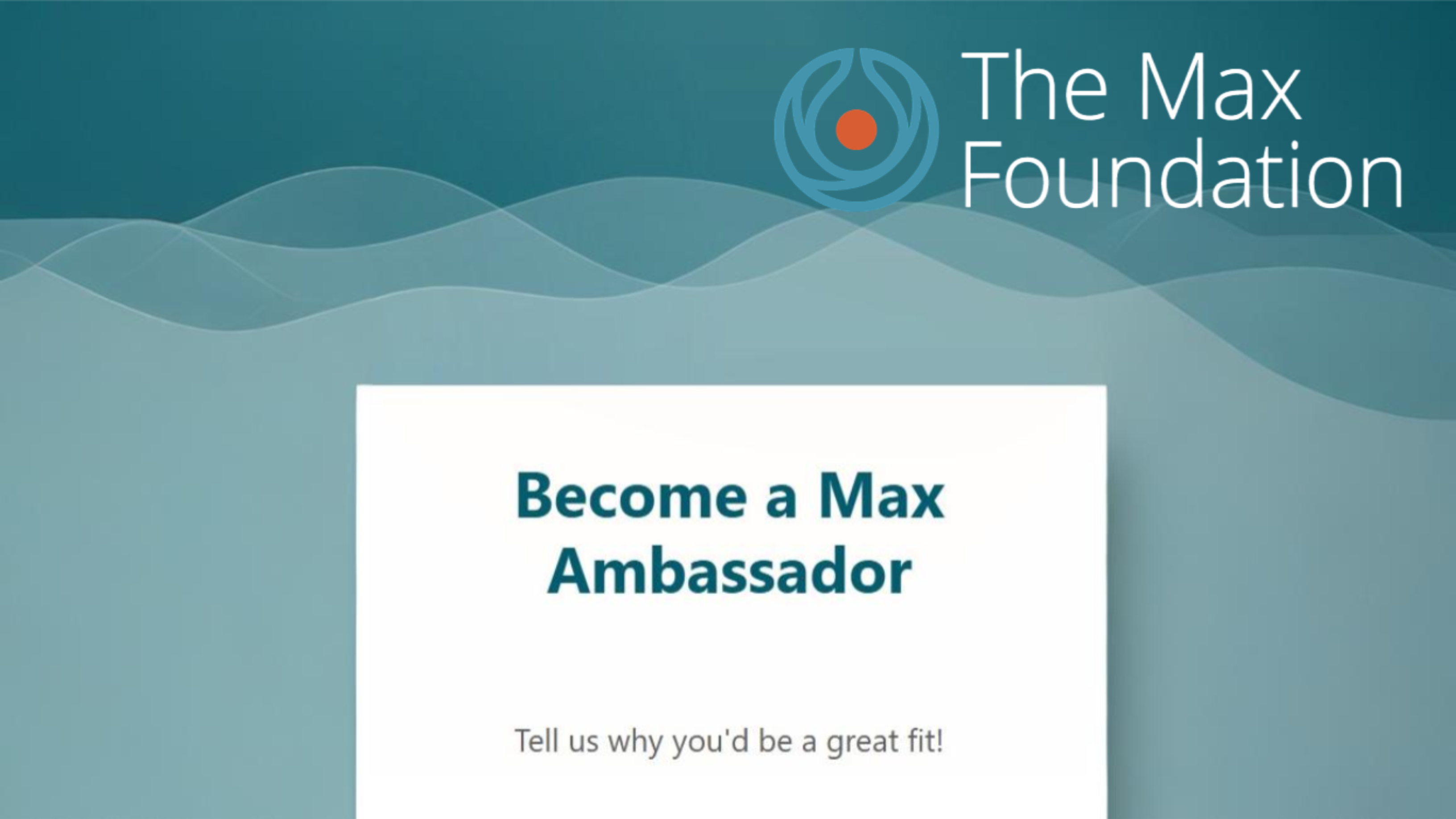 The Max Foundation