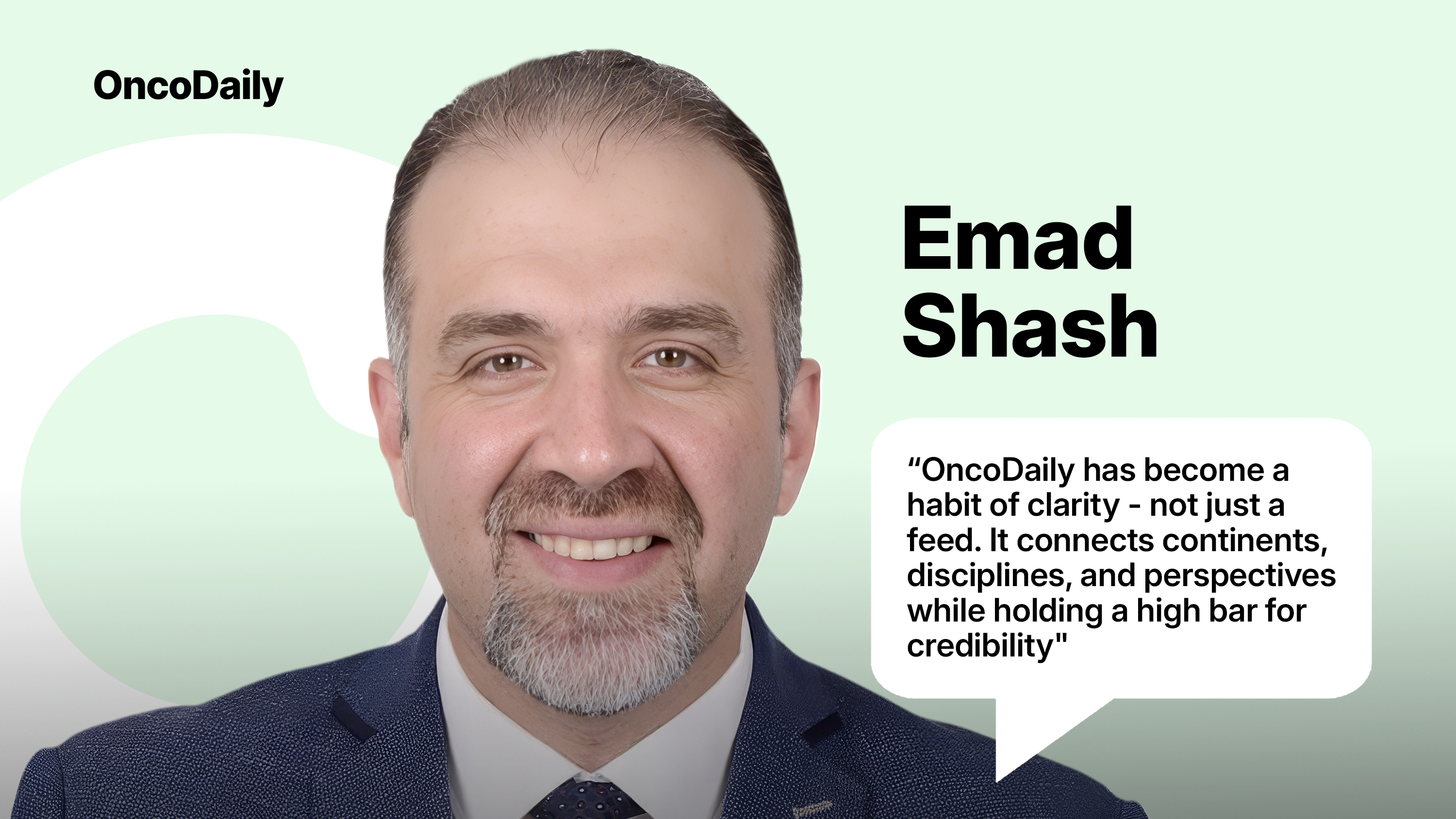 Emad Shash Media Platform Oncology Media Platform
