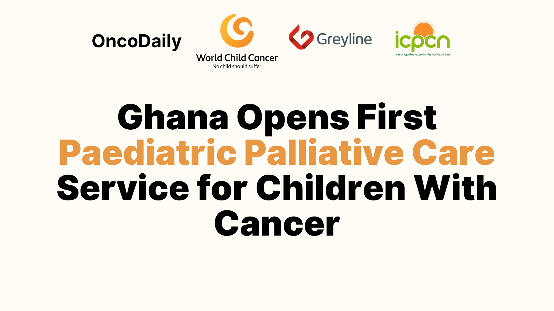 Paediatric Palliative Care