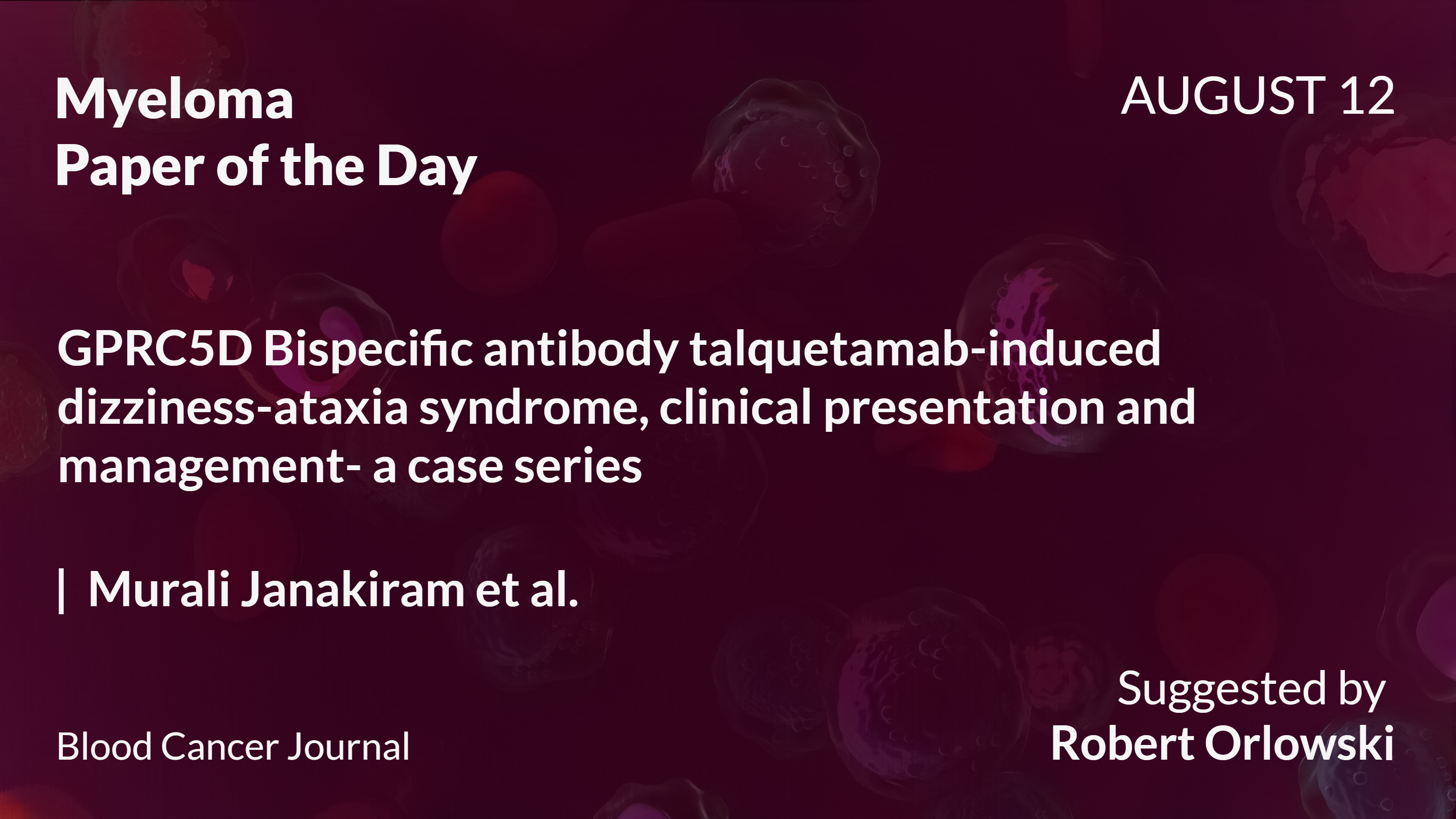 Myeloma Paper of the Day