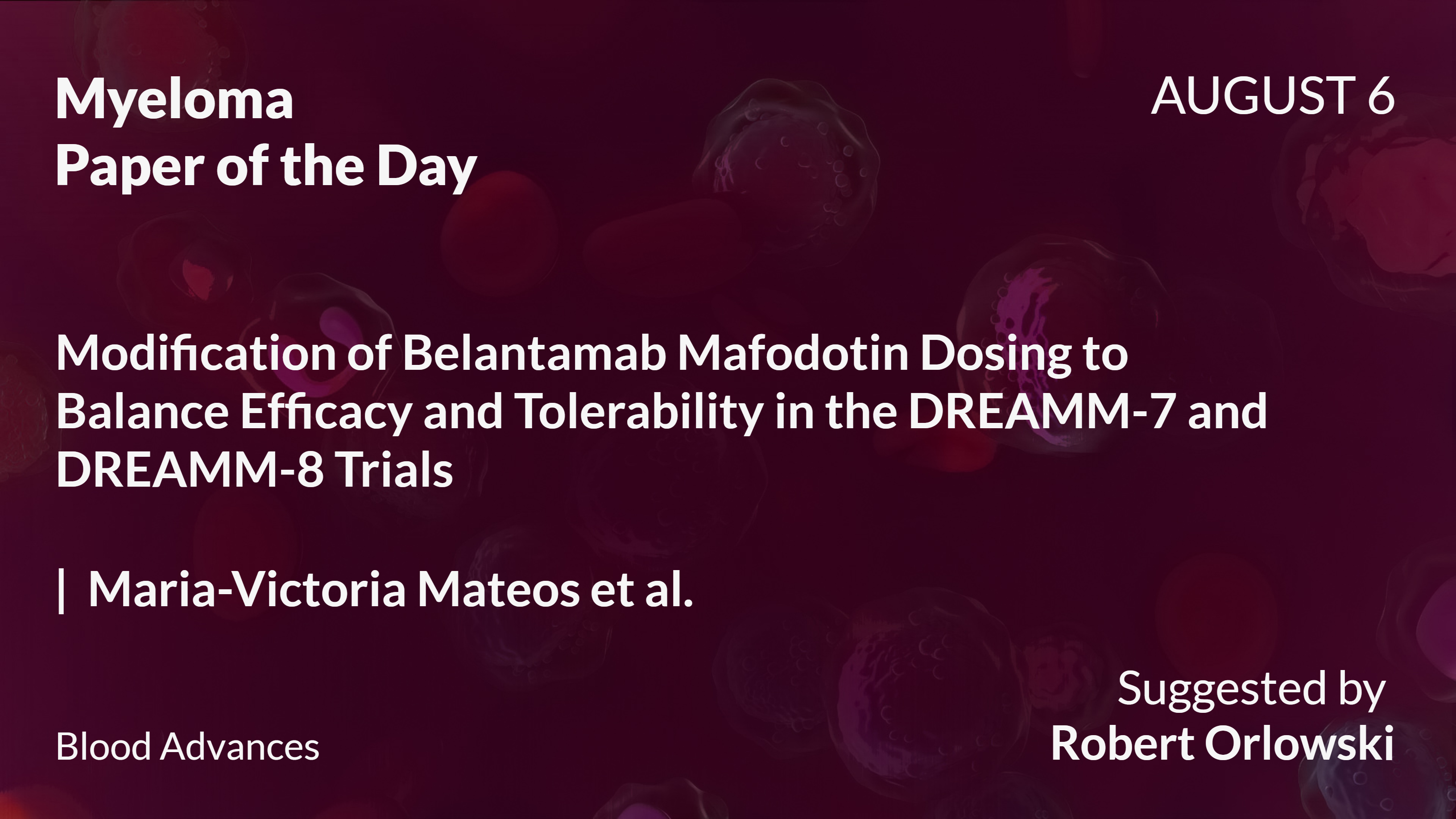 Myeloma Paper of the Day